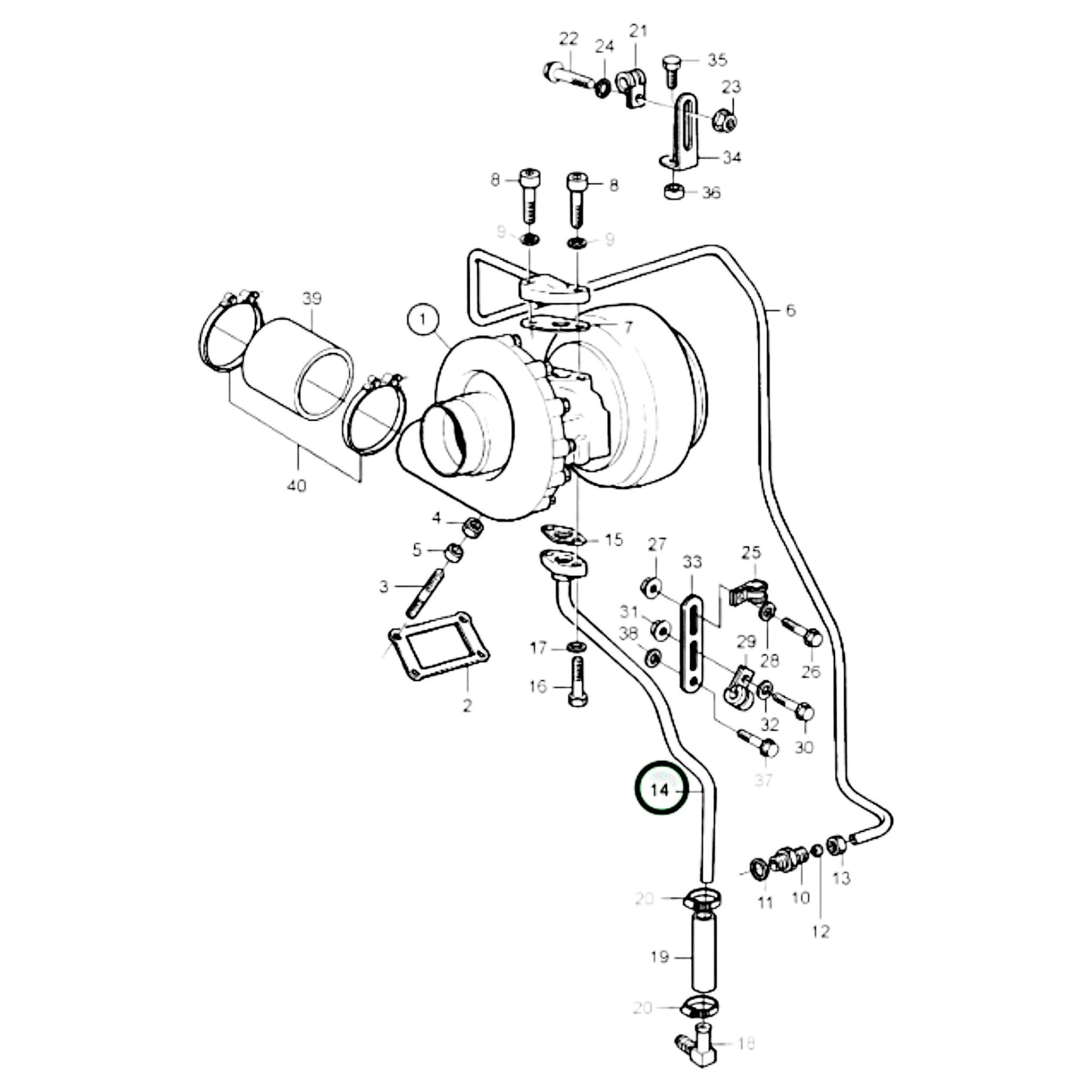 11032300 - Oil Return Pipe