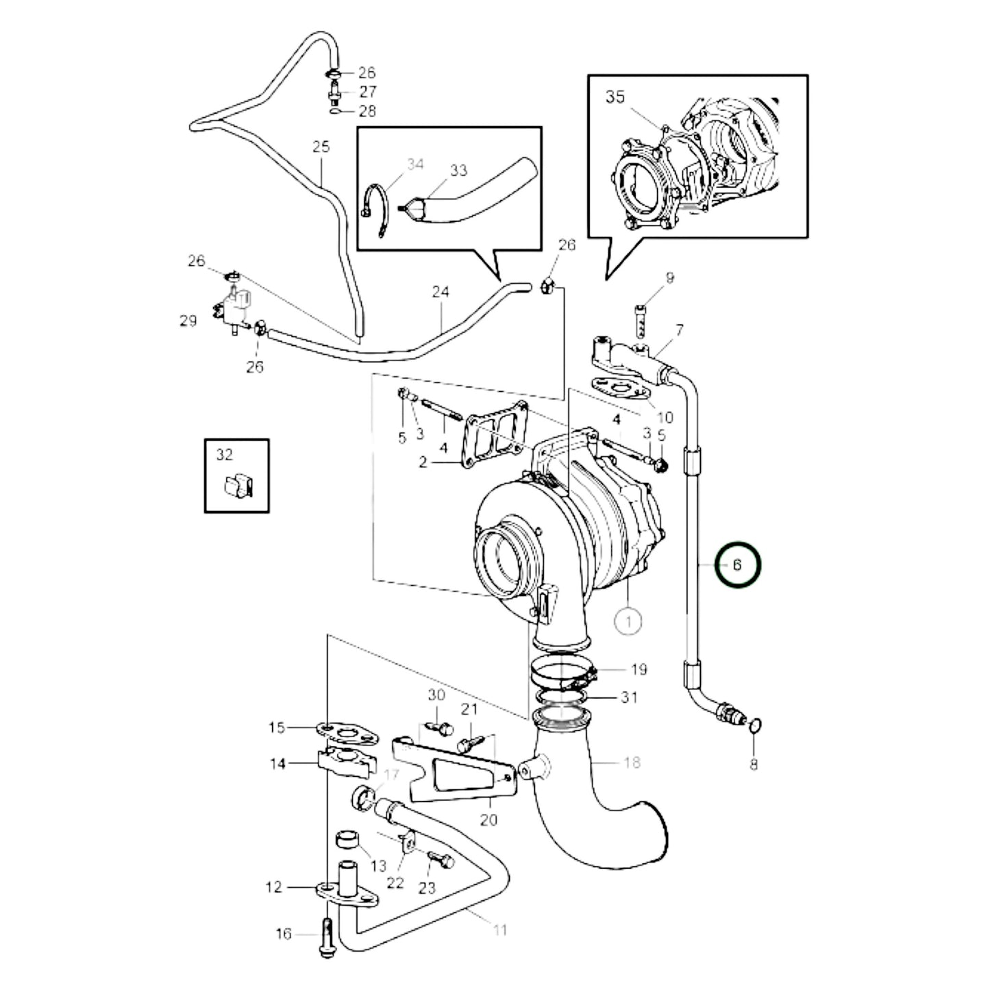 11158484 - Oil Feed Hose