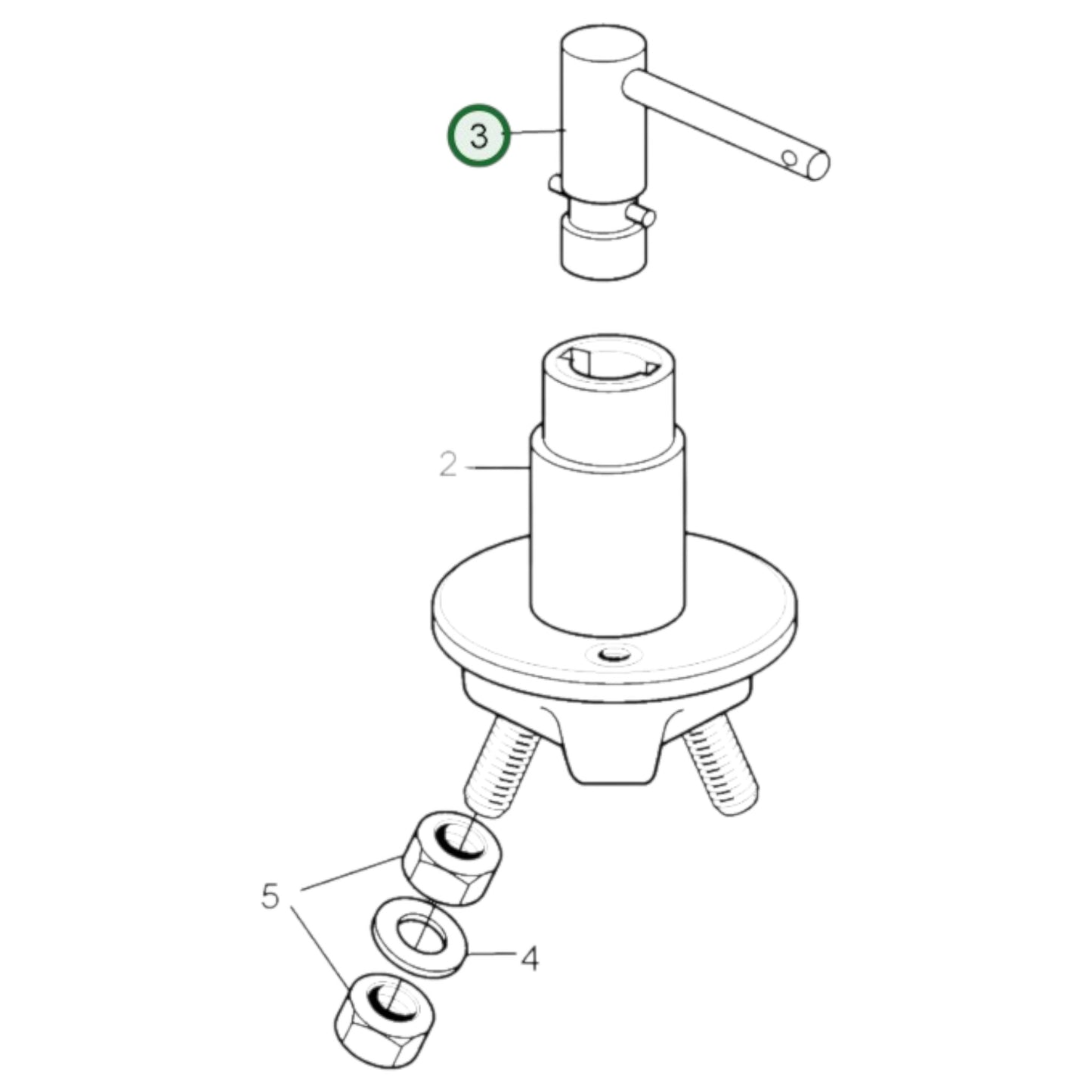 1140427 - Lock Handle