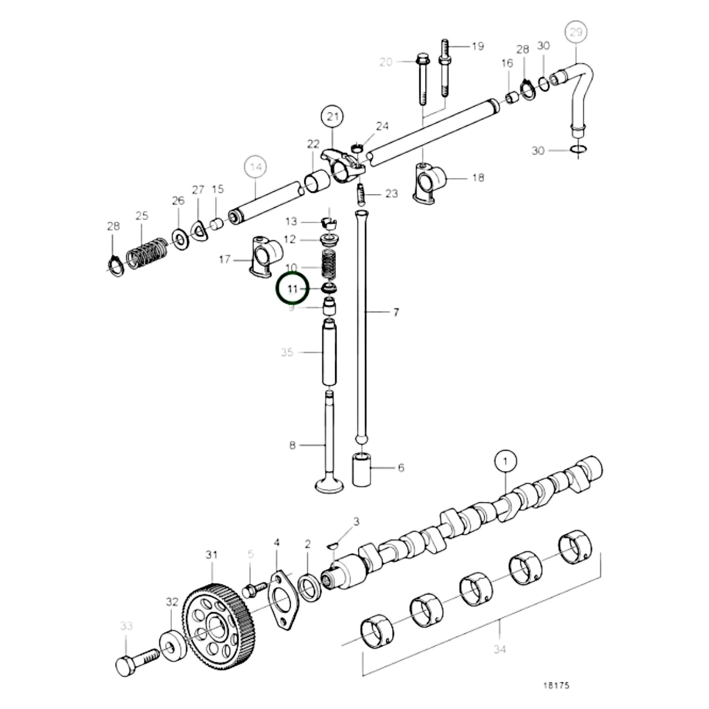 1332137 - Valve Spring Washer