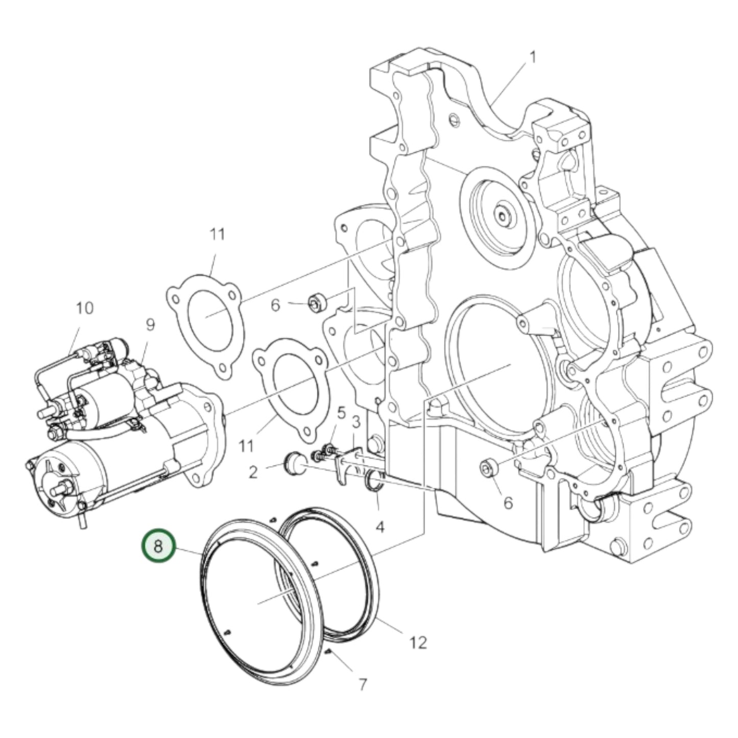 15004855 - Oil Deflector Ring