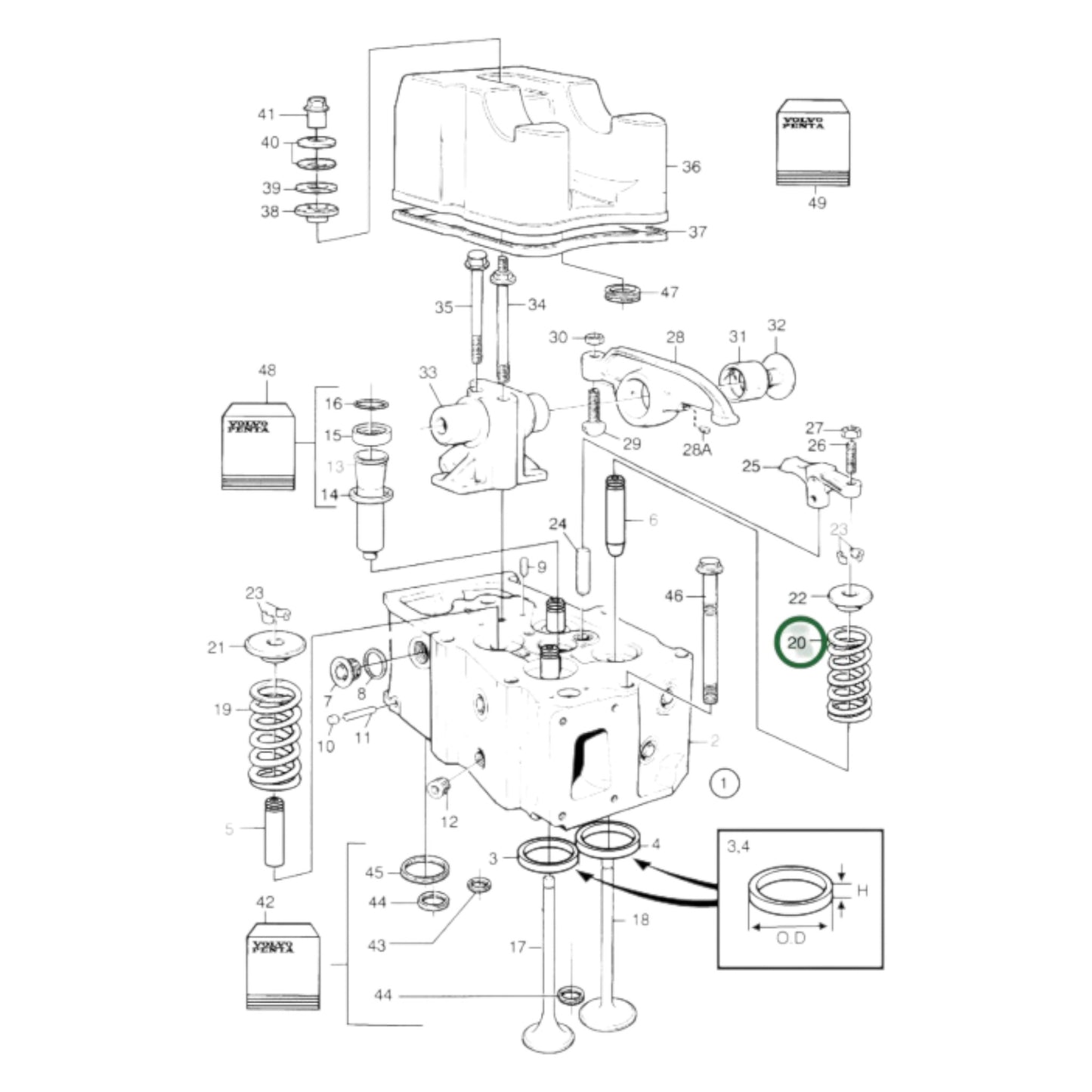 1543872 - Valve Spring