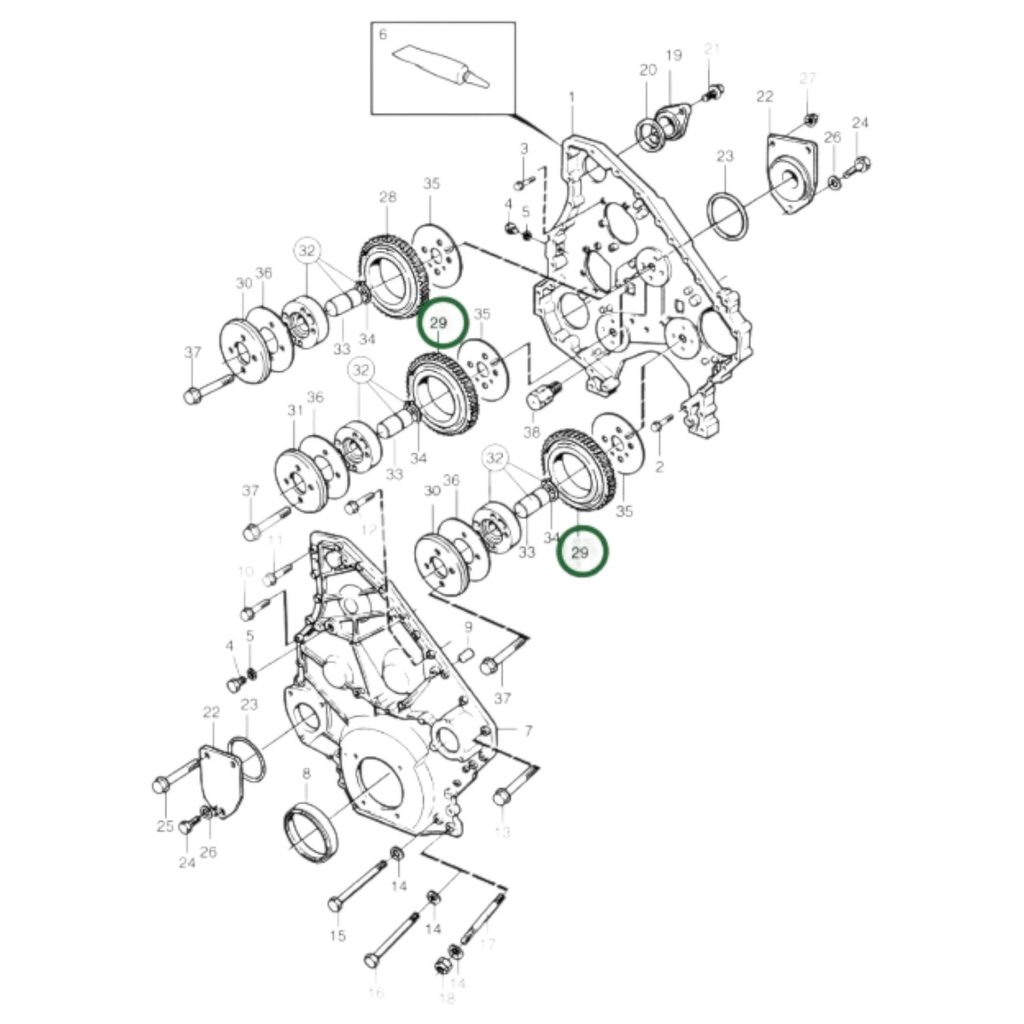 1543917 - Idler Gear