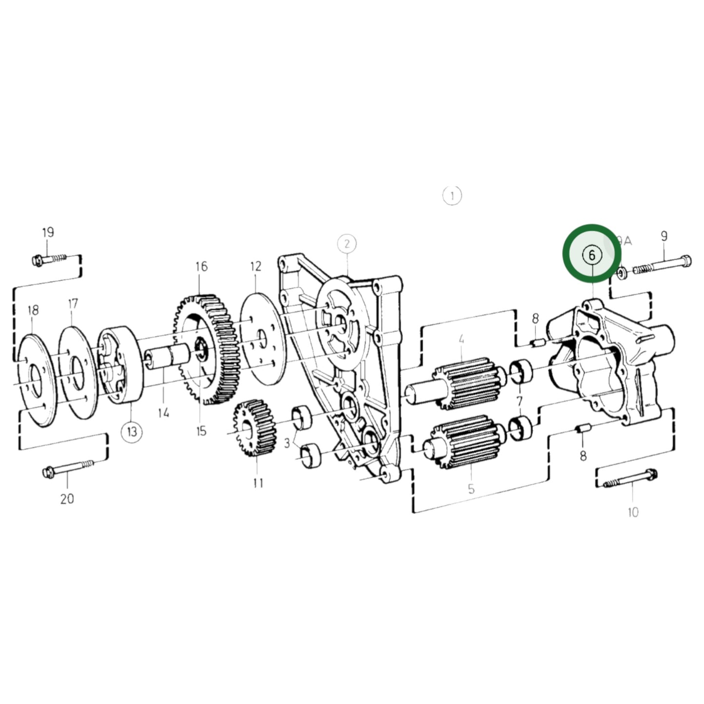 1556019 - Oil Pump Housing