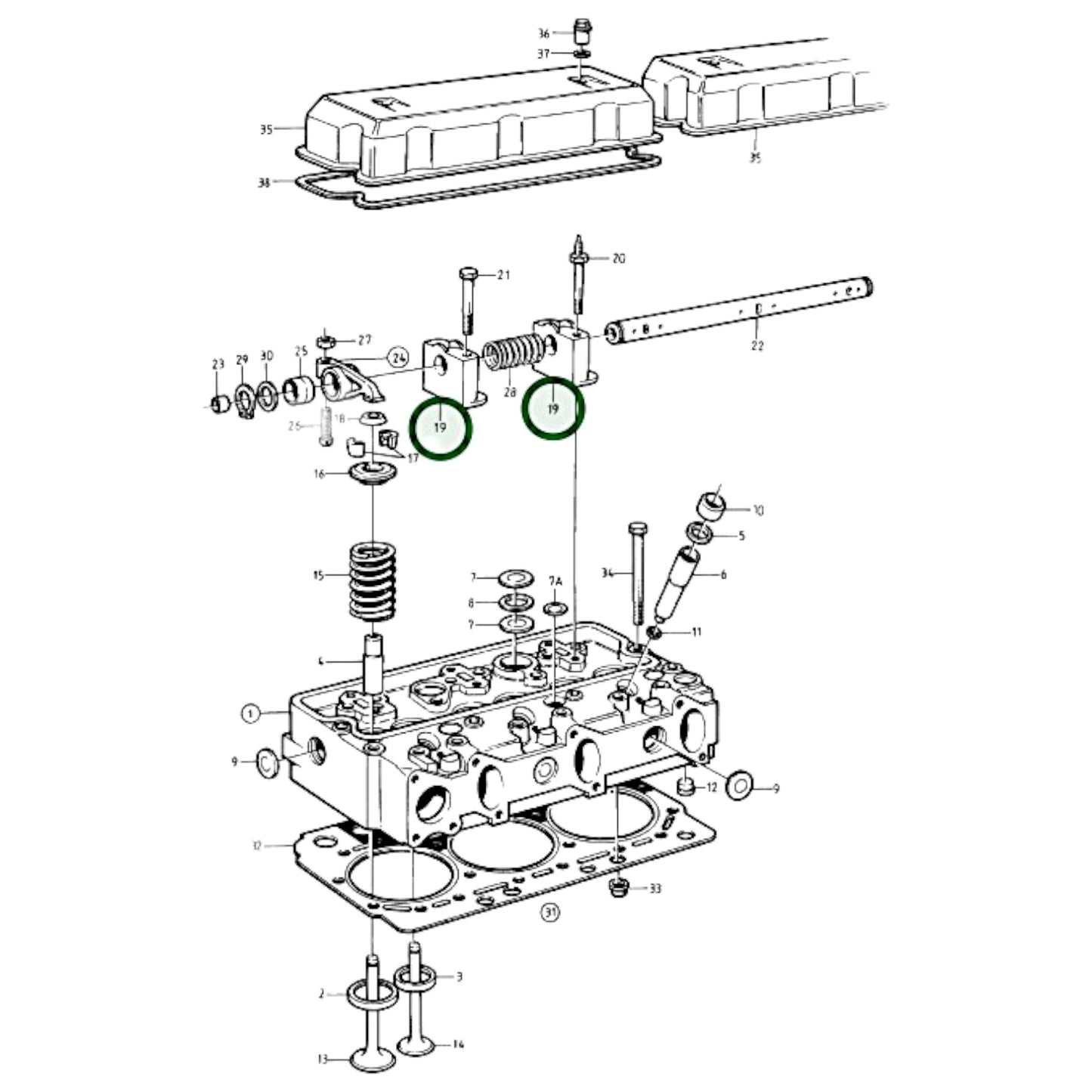 1665204- Bearing Bracket