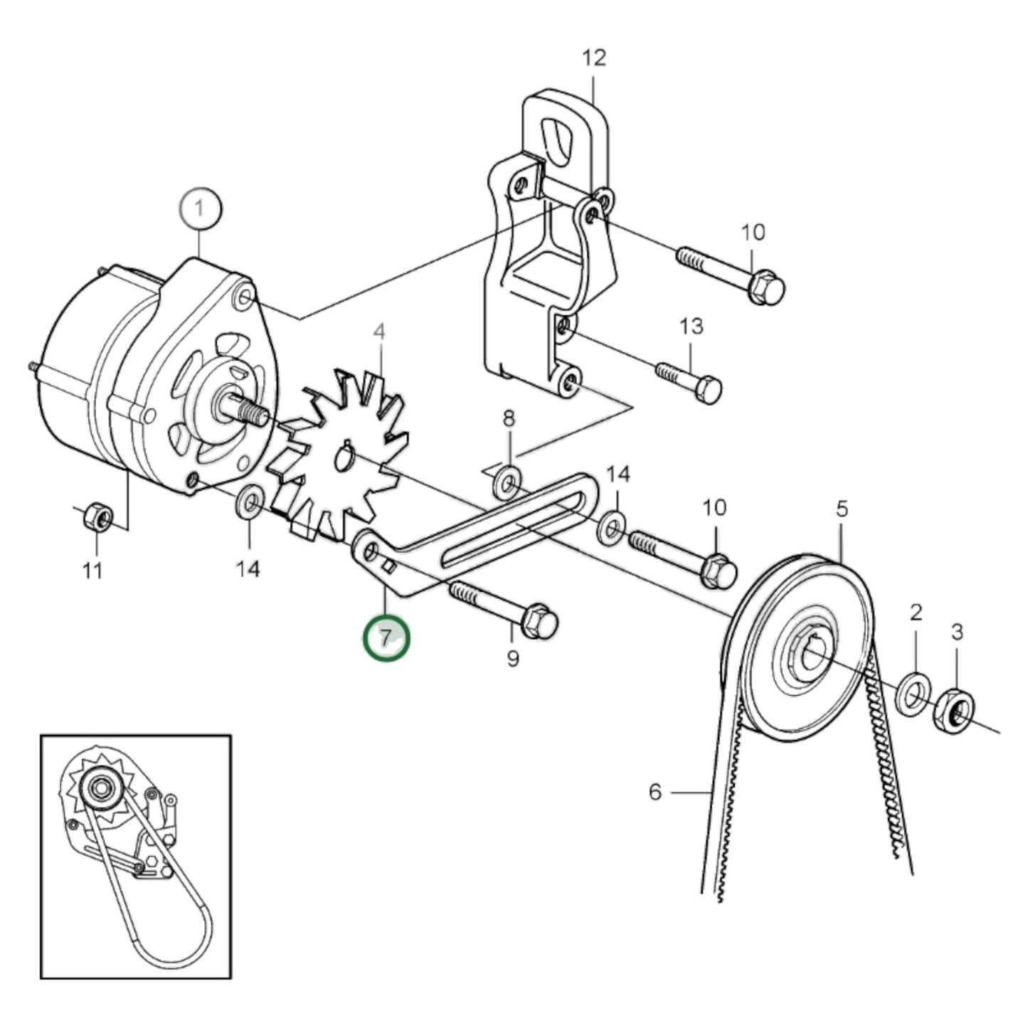20405804 - Tensioner