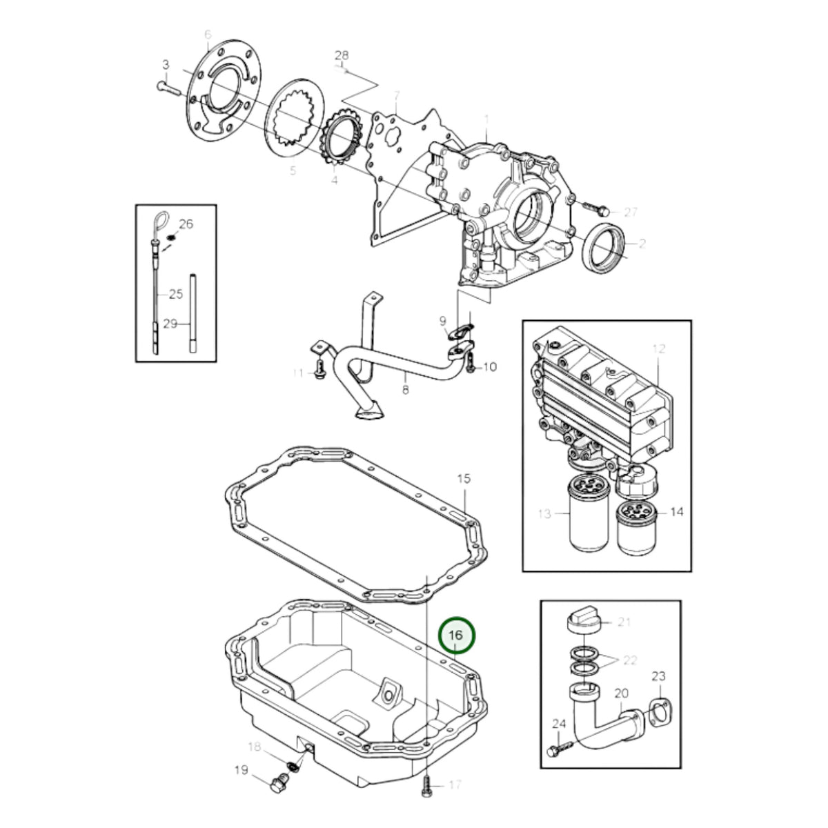 20412345 - Oil Pan