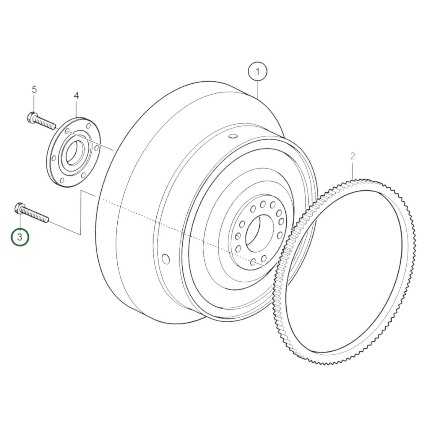 20459926 - Hexagon Screw