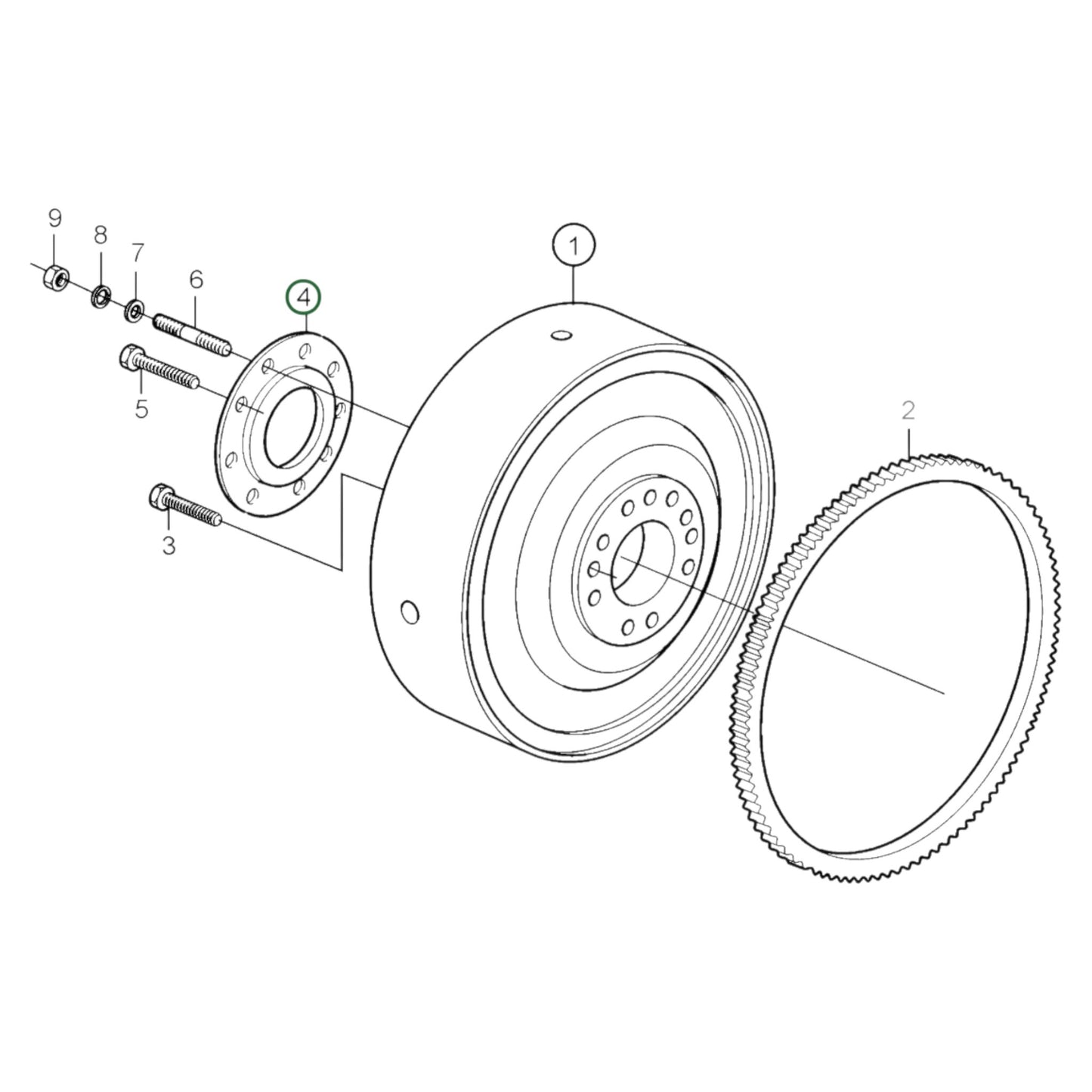 20459929 - Bearing Flange