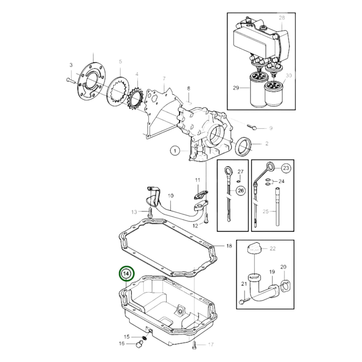 20460018 - Oil Pan