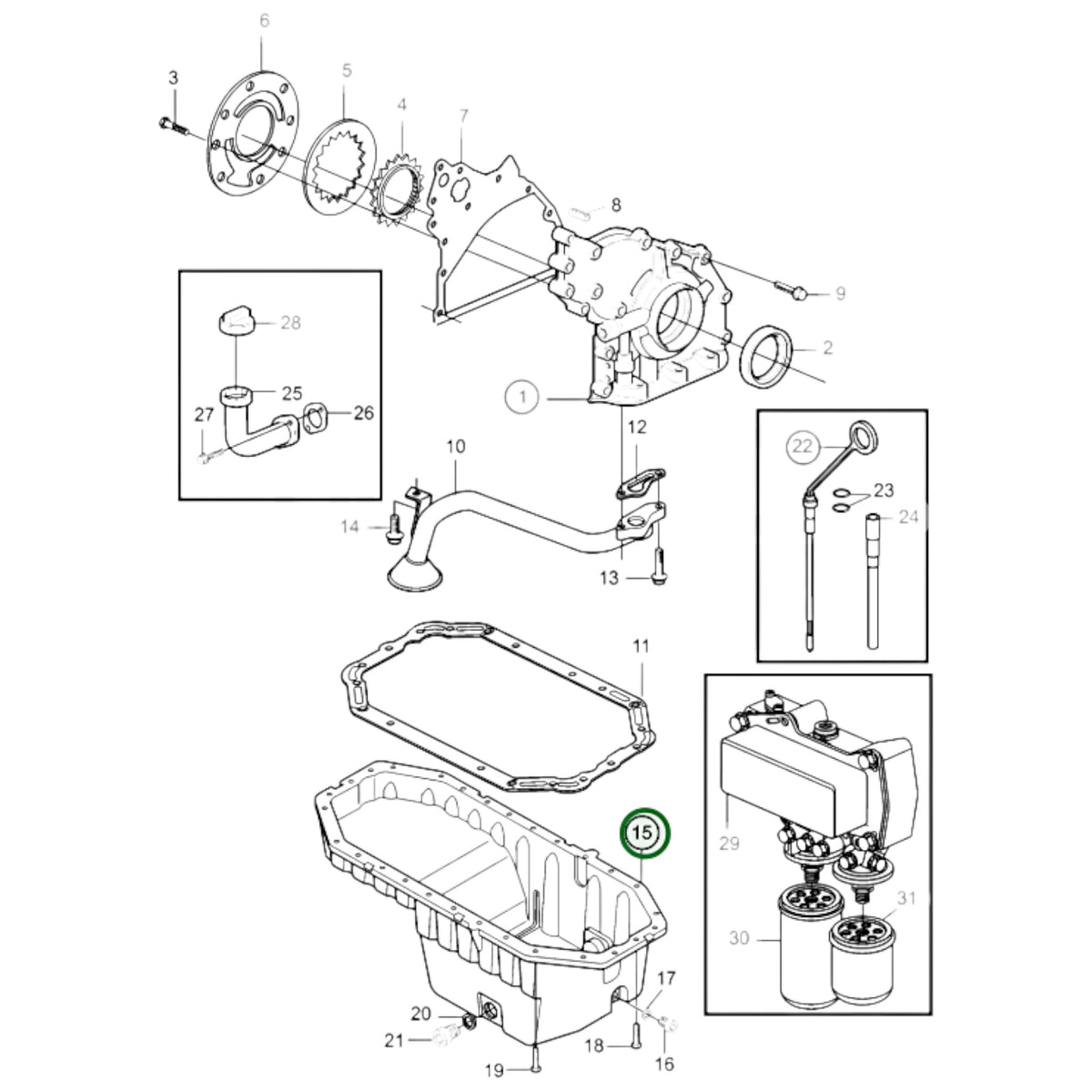 20460020 - Oil Pan