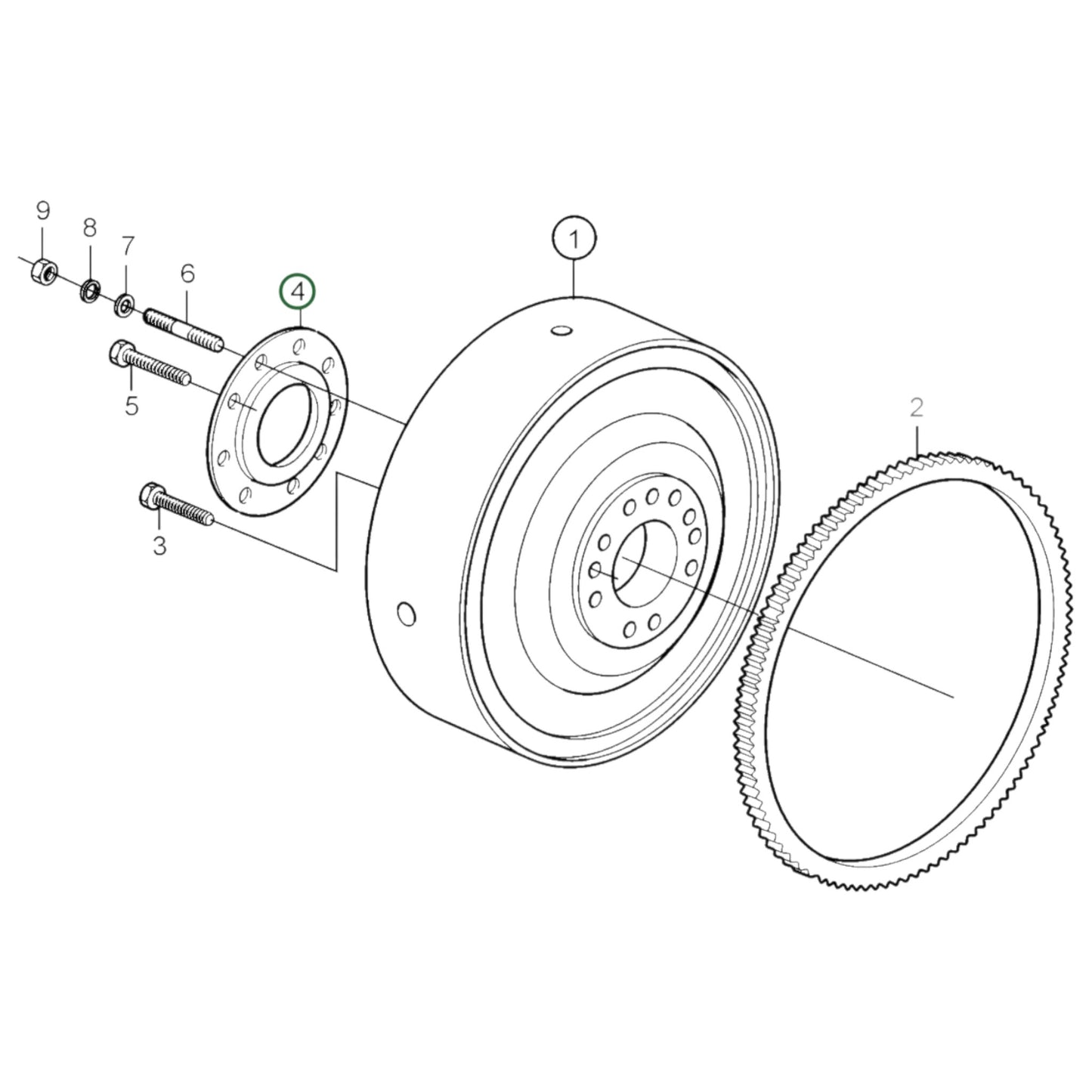 20460089 - Bearing Flange
