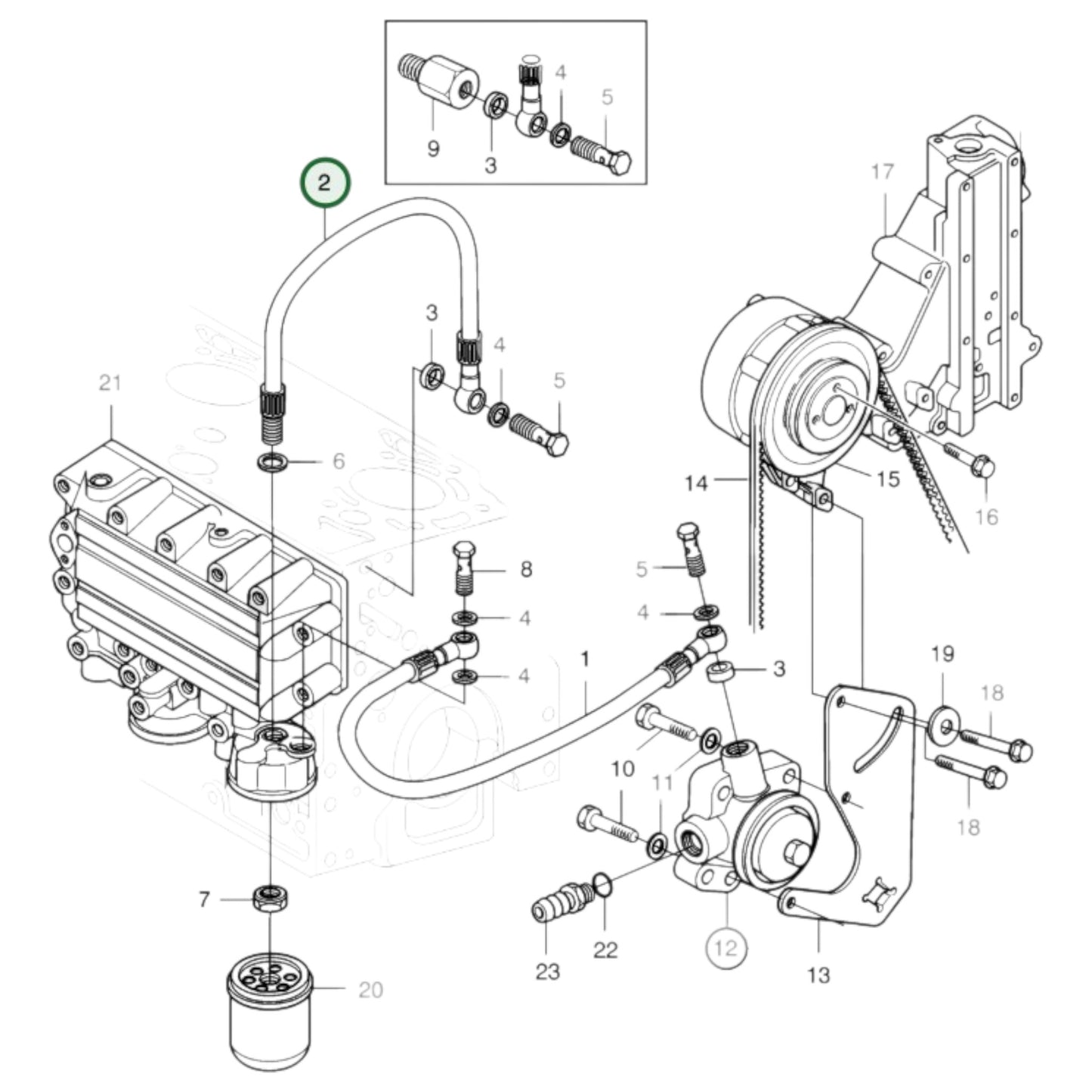 20460255 - Fuel Pipe
