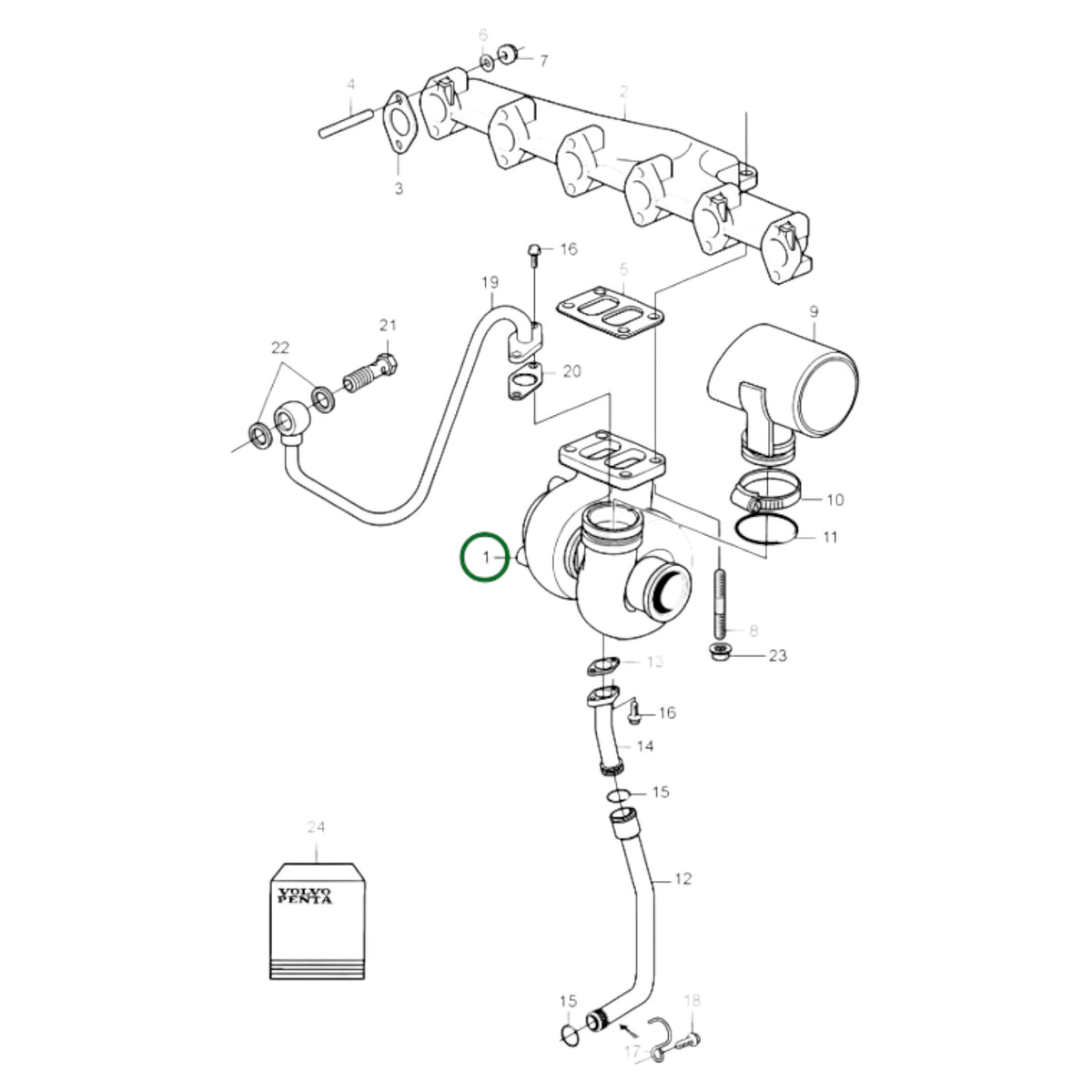 20460373 - Turbocharger