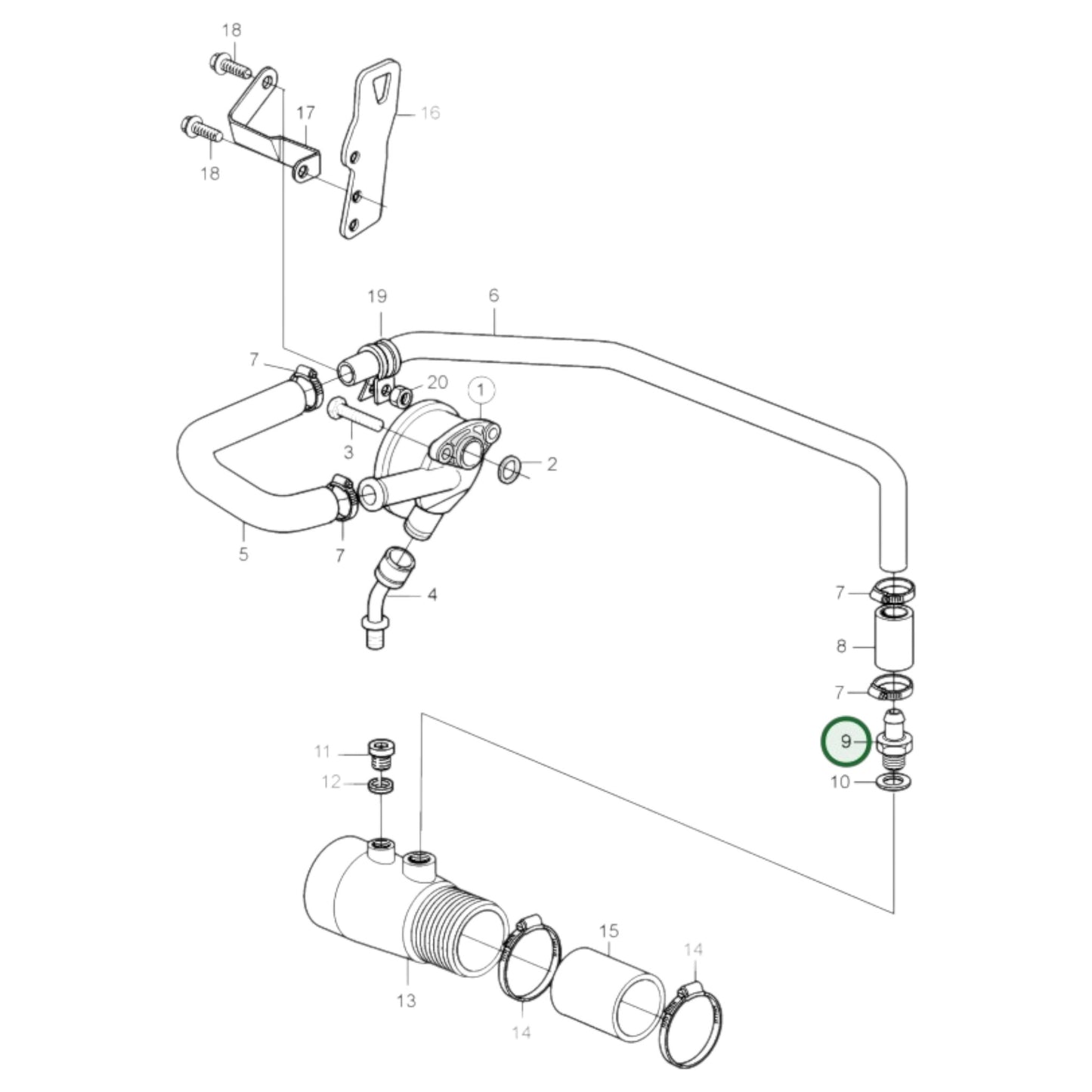 20460390 - Connection Piece