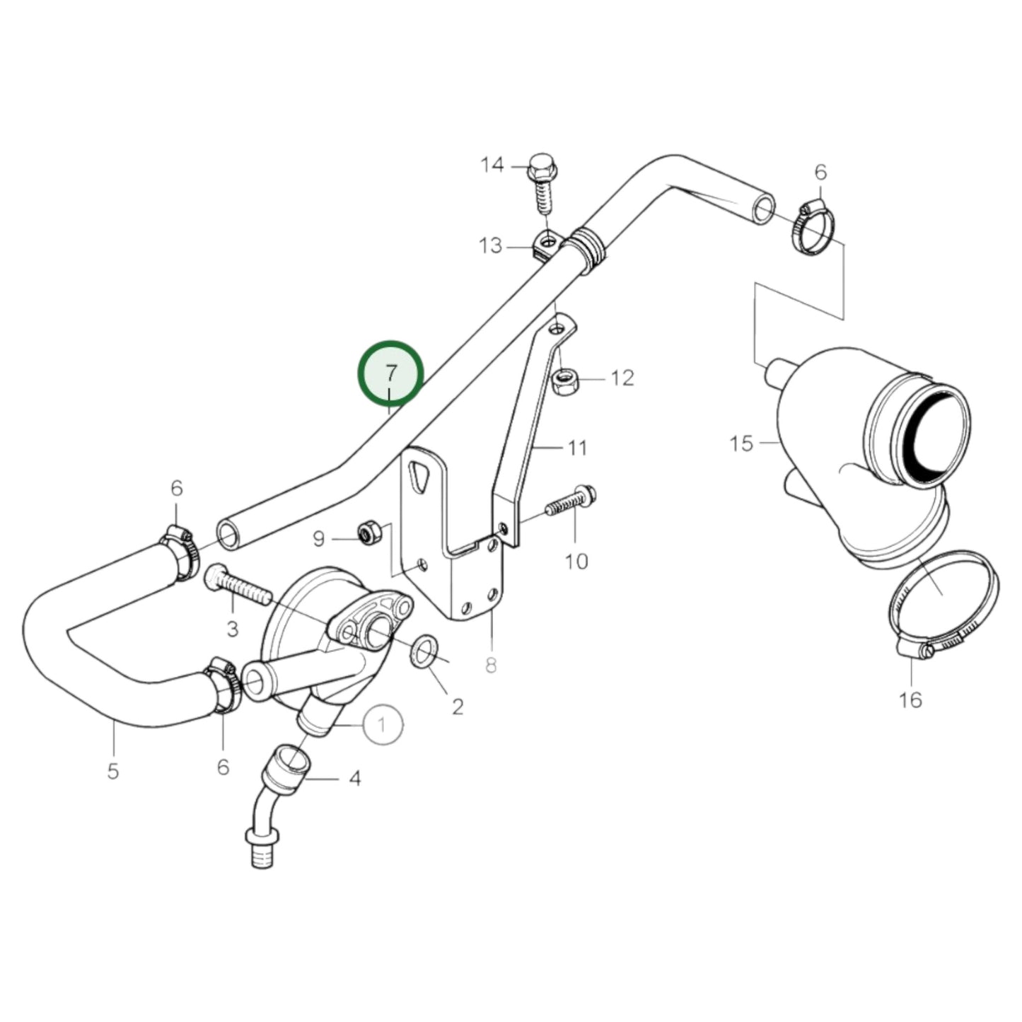 20464428 - Breather Pipe