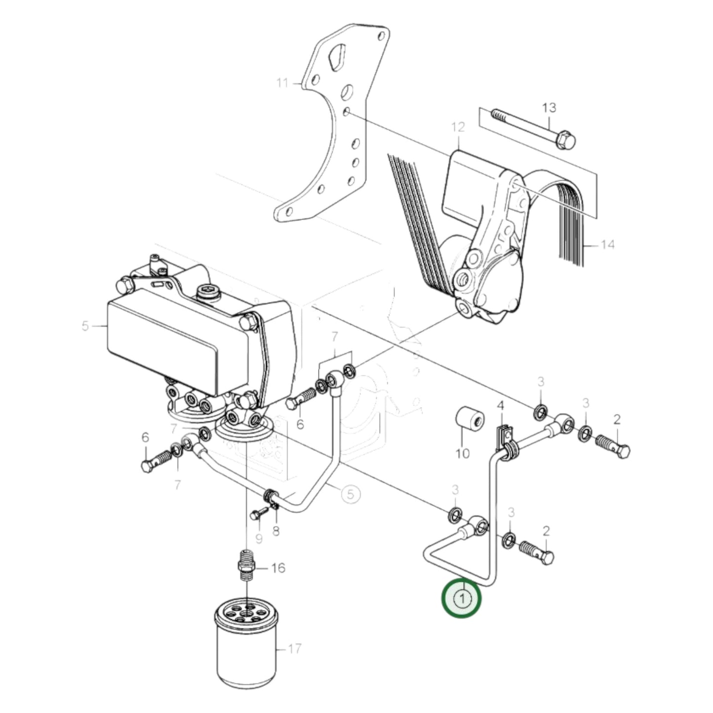 20481768 - Fuel Pipe