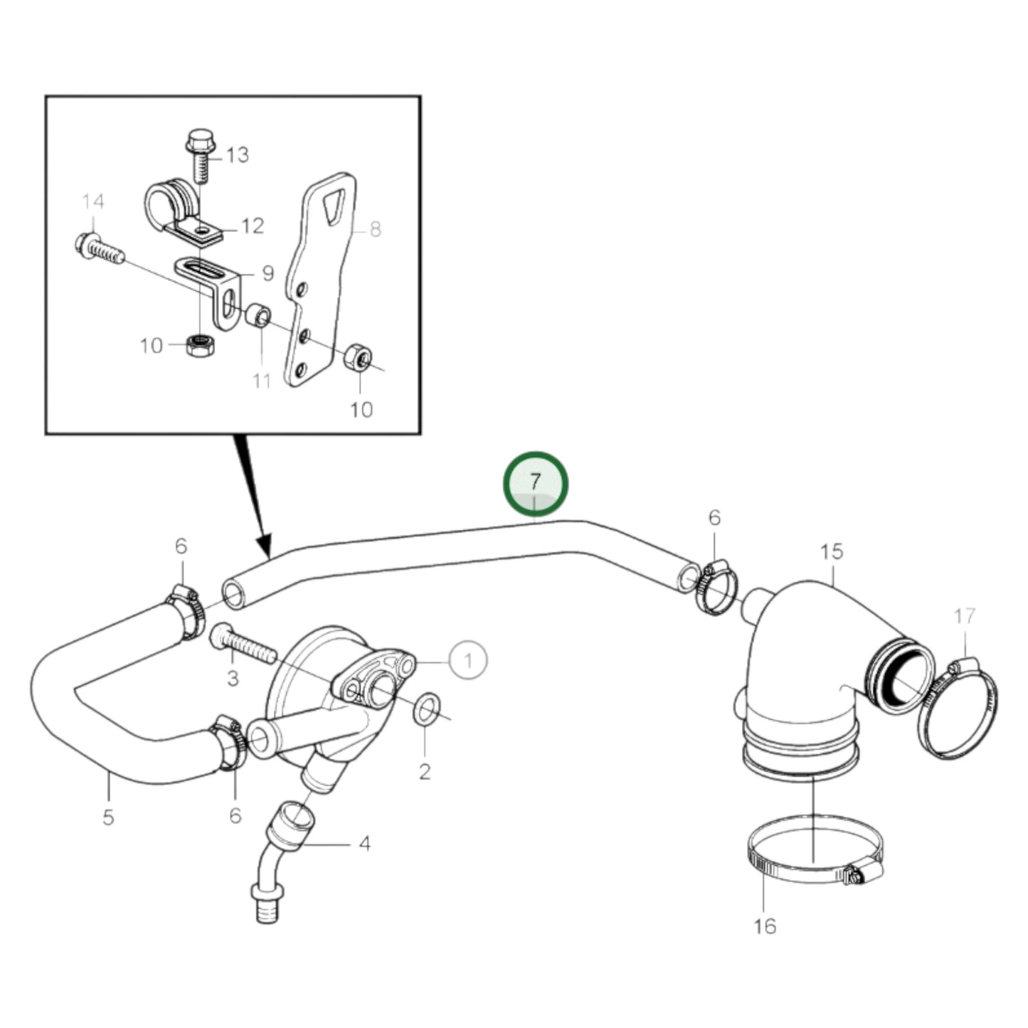 20511321 - Breather Pipe