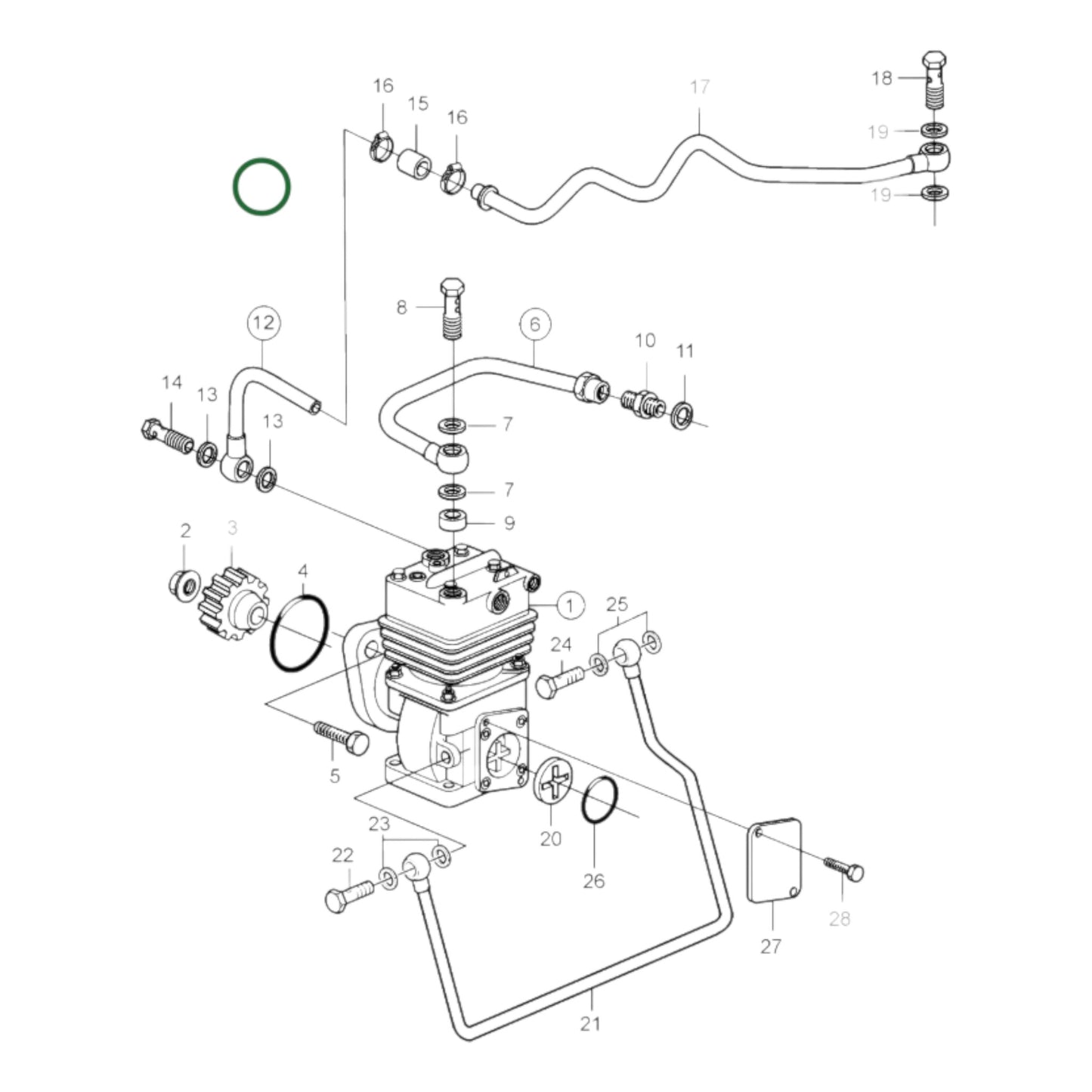 20513915 - Coolant Pipe