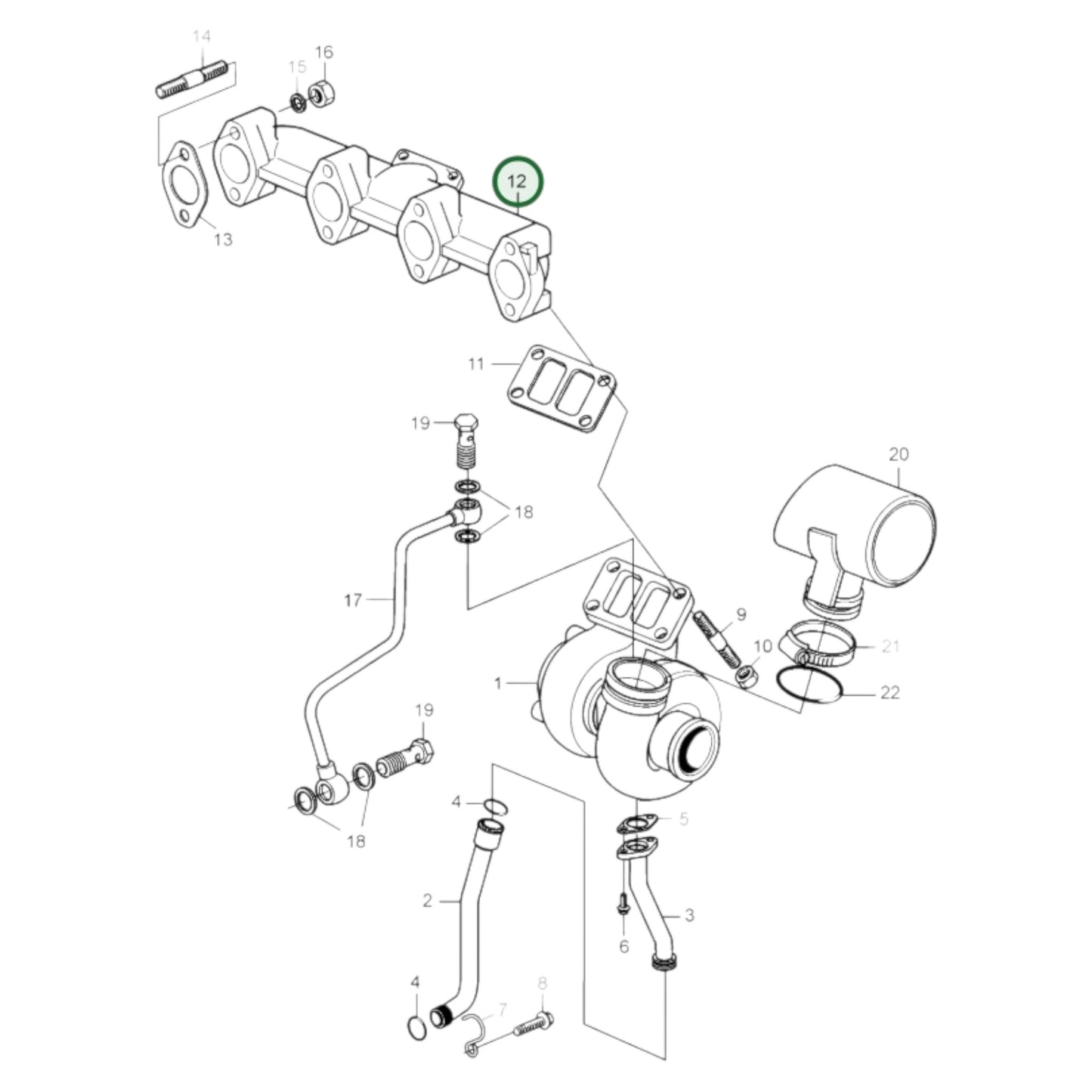 20515554 - Exhaust Pipe