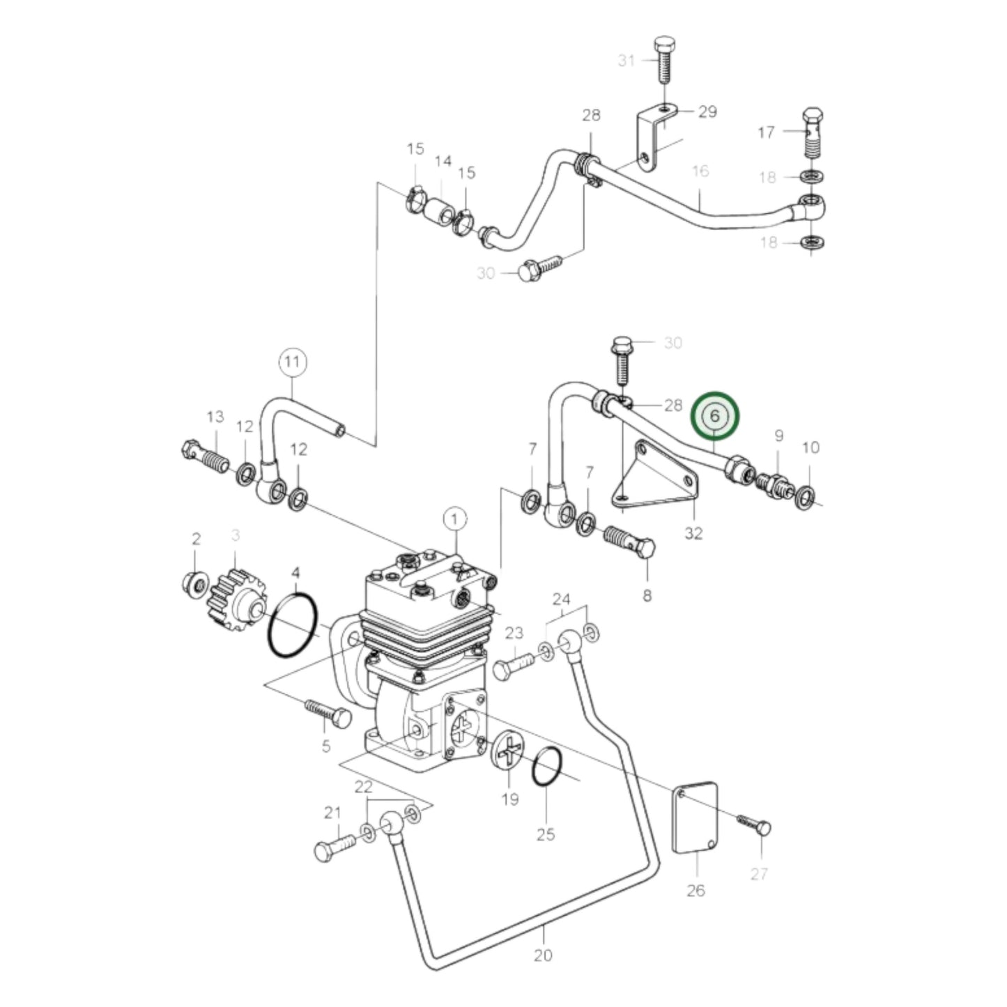 20522559 - Coolant Pipe