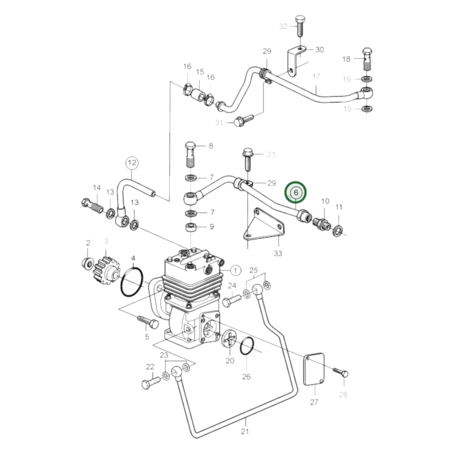 20522571 - Coolant Pipe