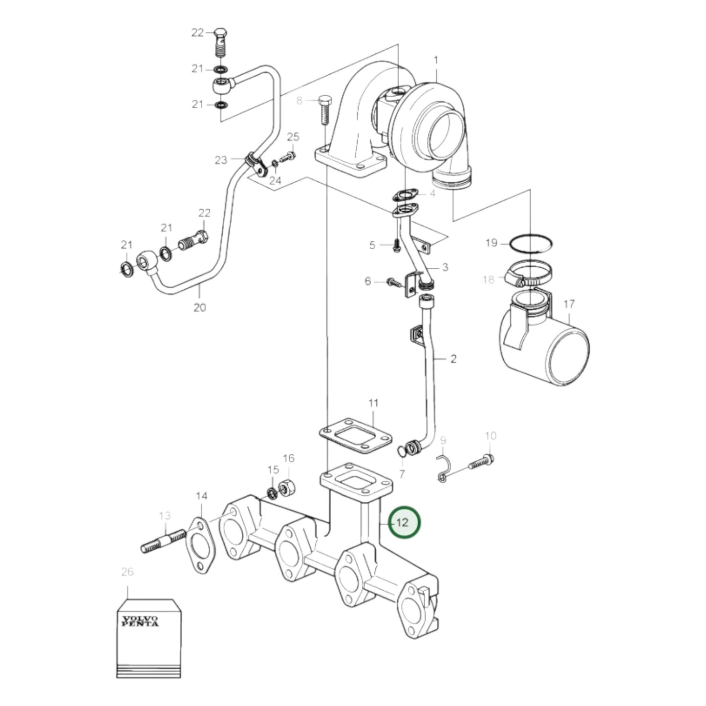 20524206 - Inlet Manifold