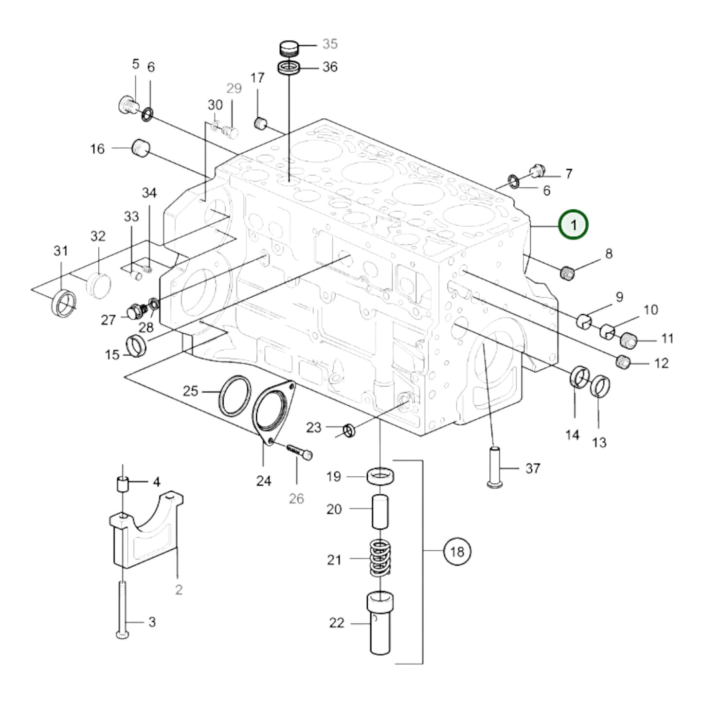 20557730 - Crankcase