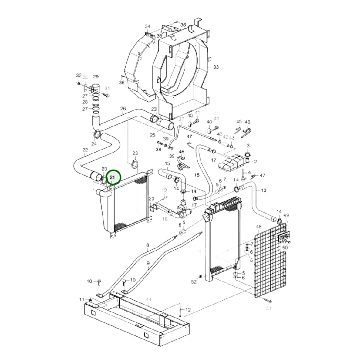 20585438 - Charge Air Cooler