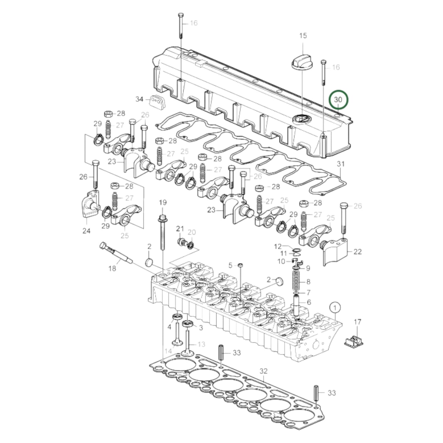 20725338 - Valve Cover