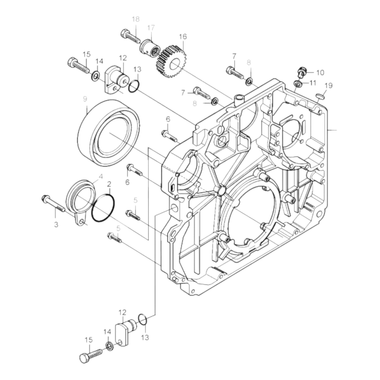 20743680 - Timing Gear Cover
