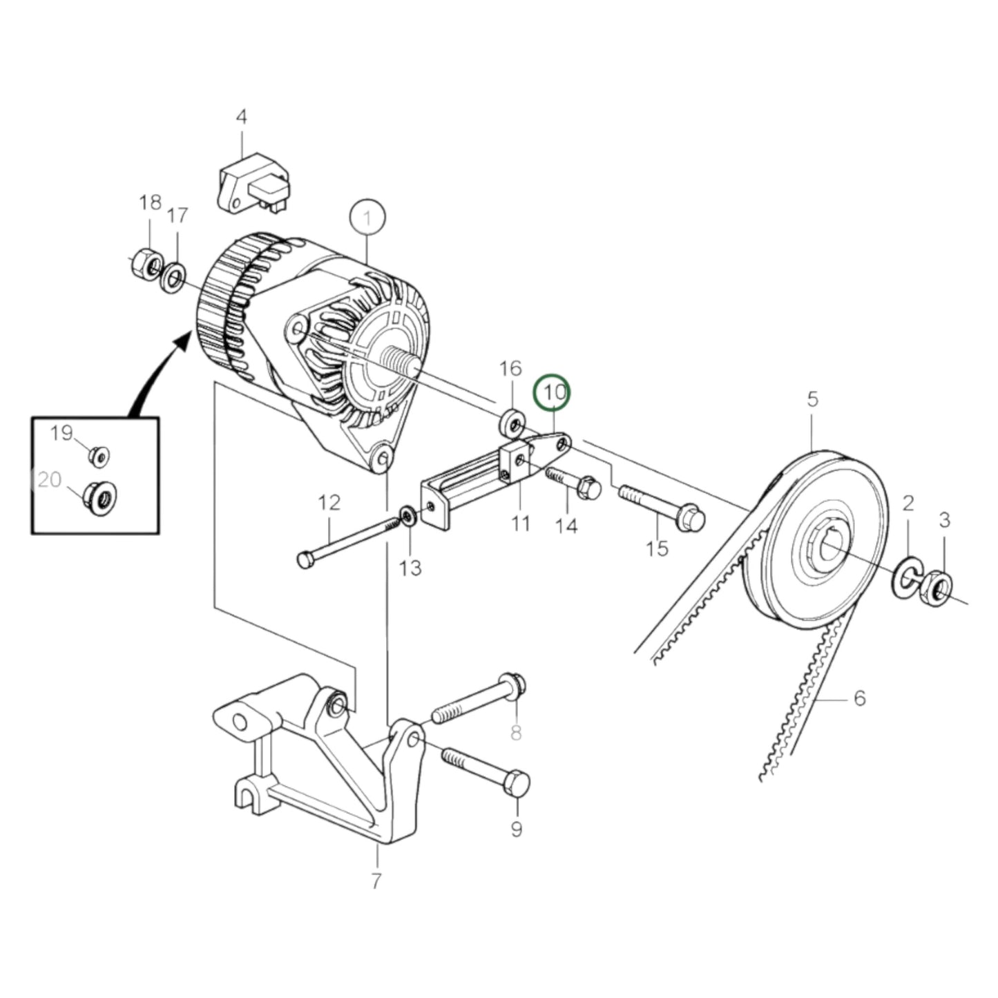 20756555 - Tensioner