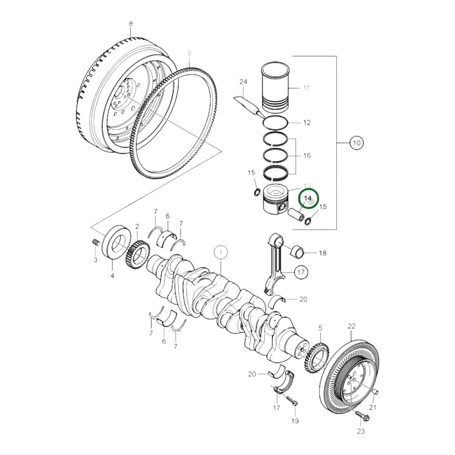 20793388 - Piston Pin