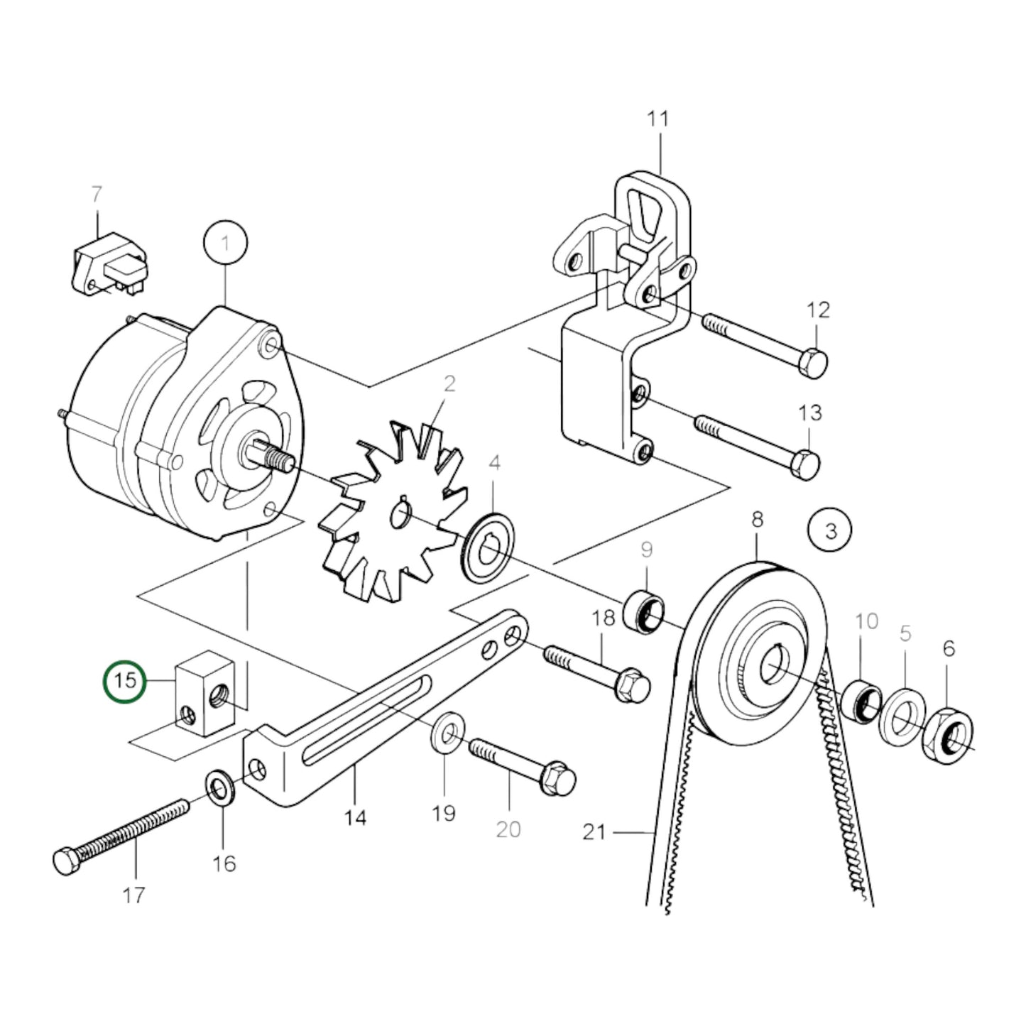 20798373 - Lock Piece