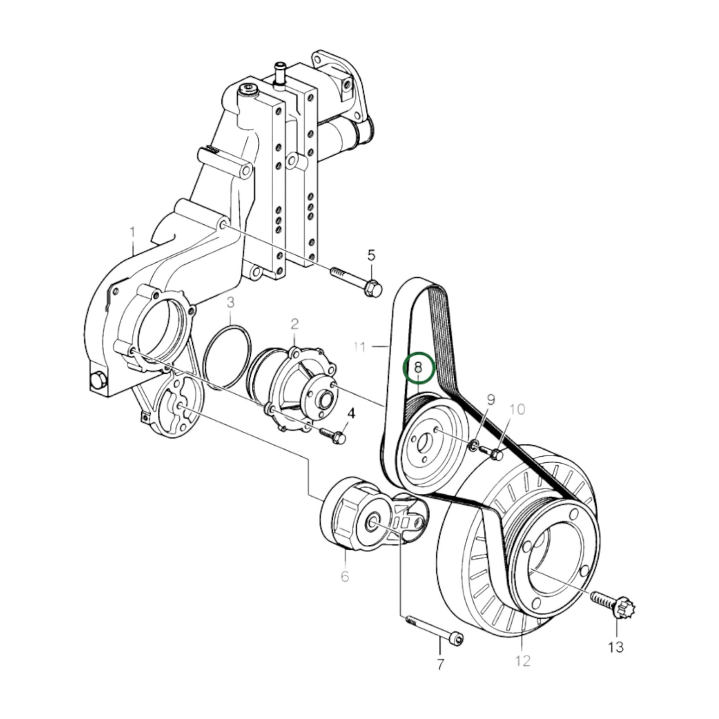 20798526 - V-Belt Pulley
