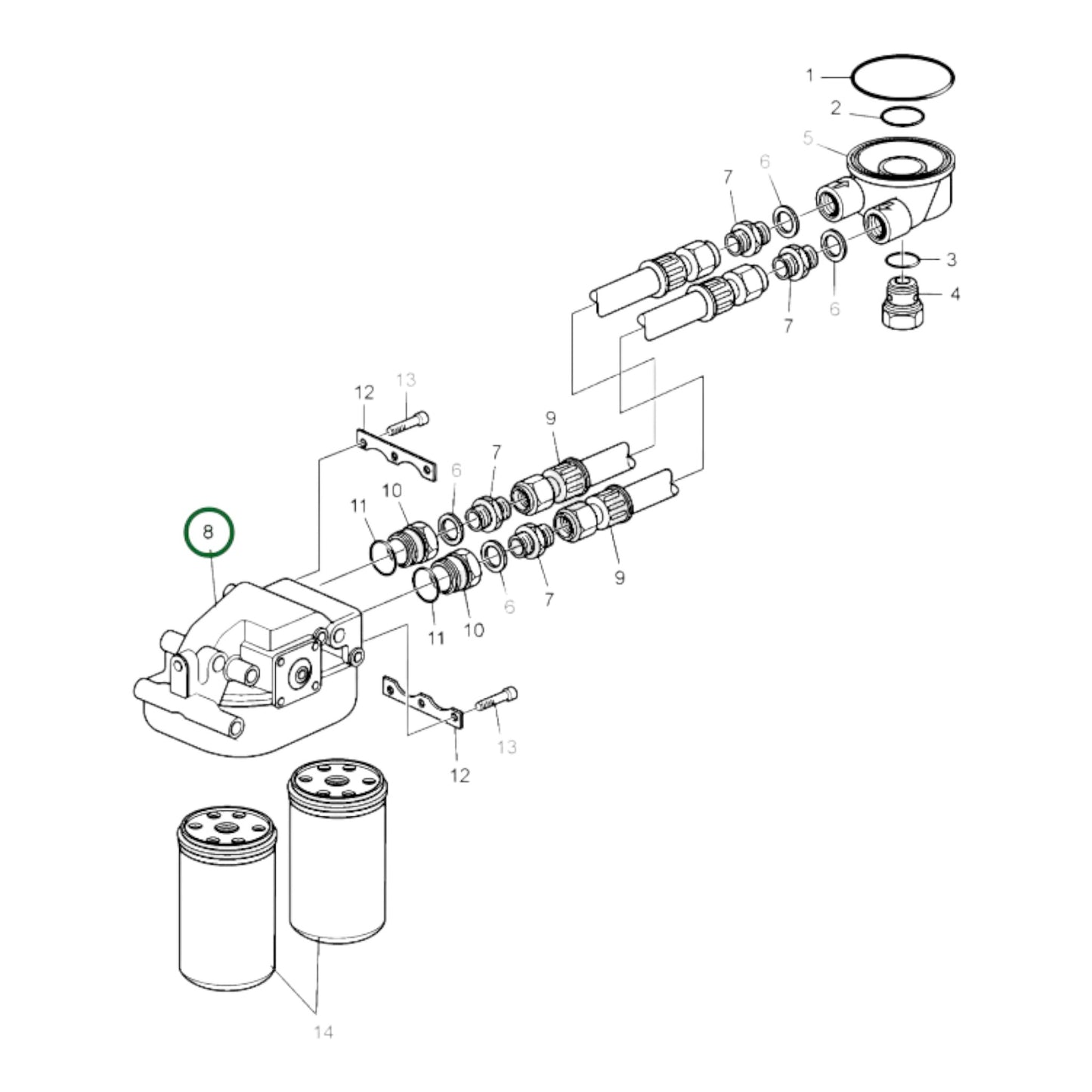 20798886 - Oil Filter Kit