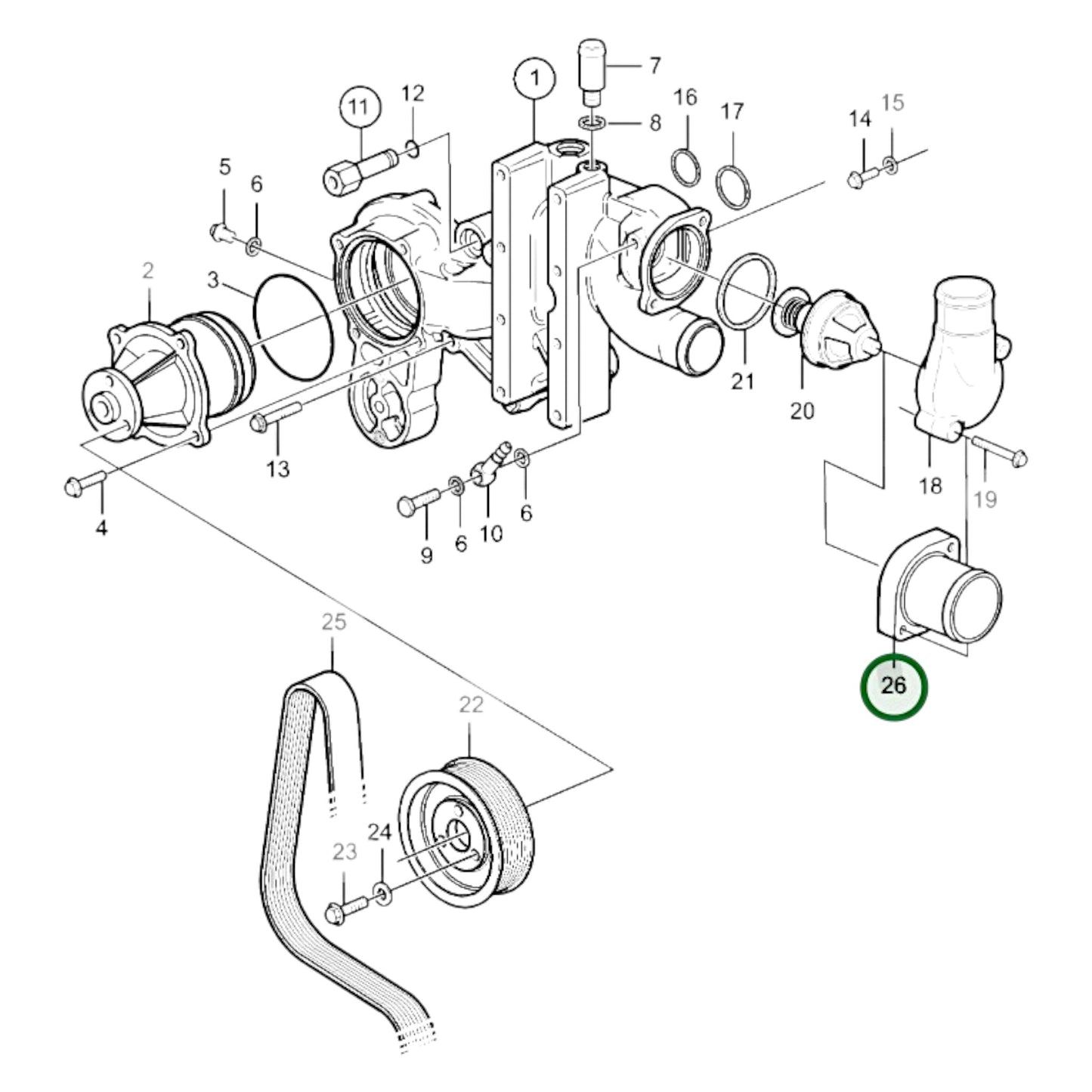 20817900 - Connection Pipe