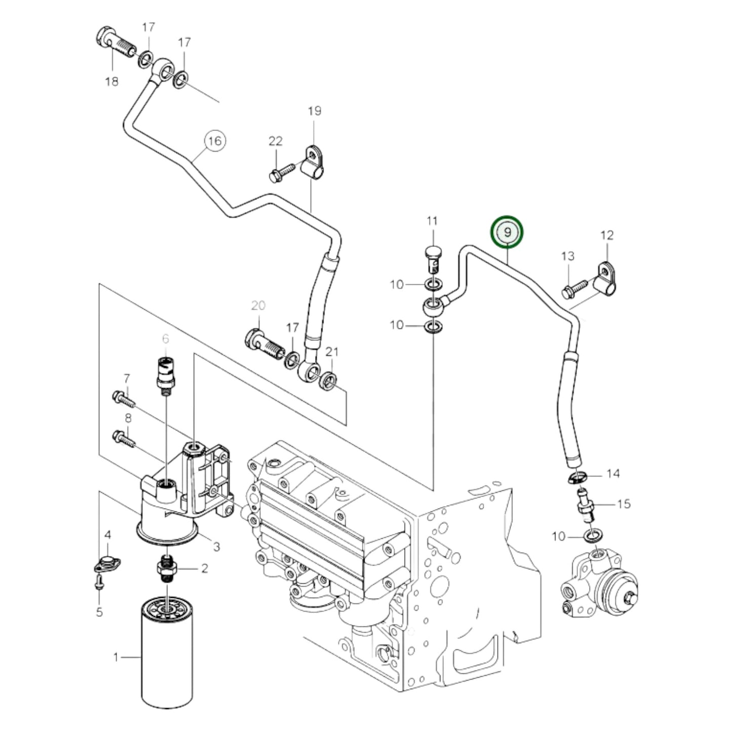 20829077 - Fuel Pipe