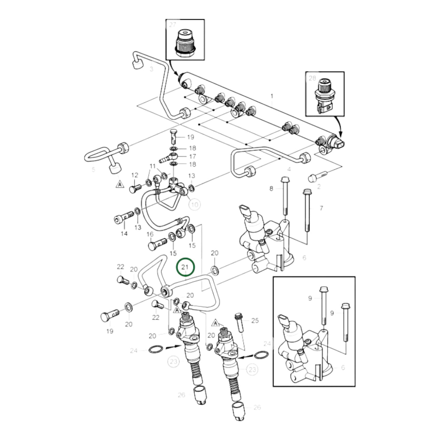 20838200 - Fuel Pipe