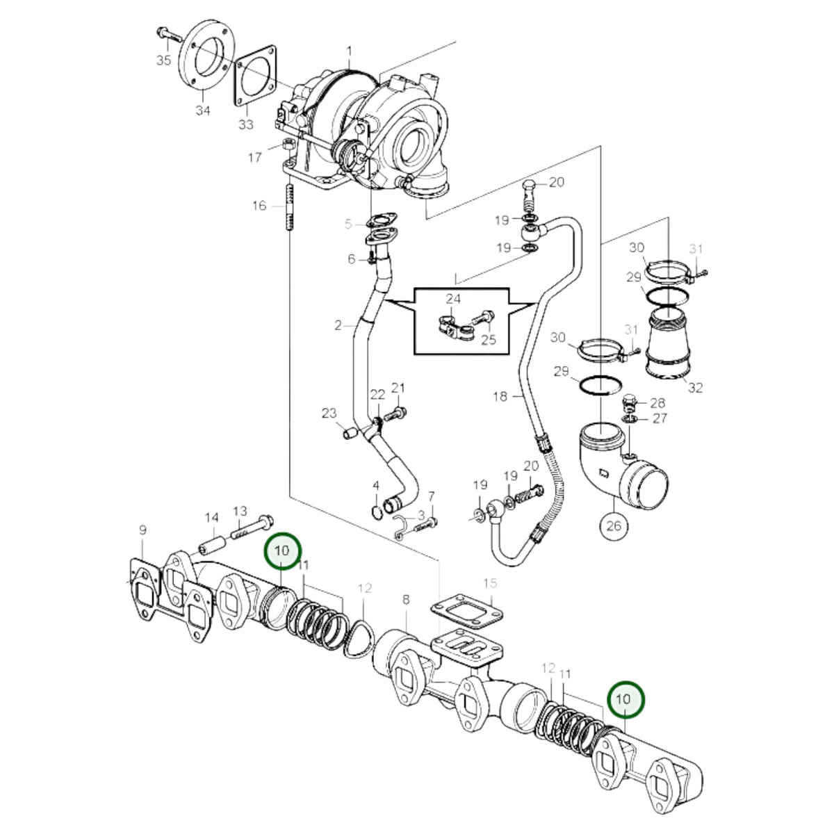 20860681 - Exhaust Manifold