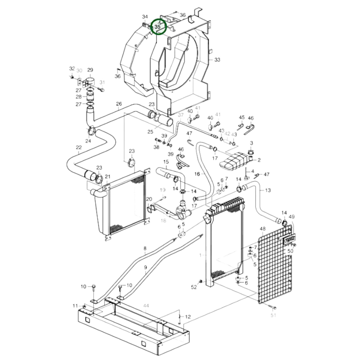 20916671 - Fan Shroud