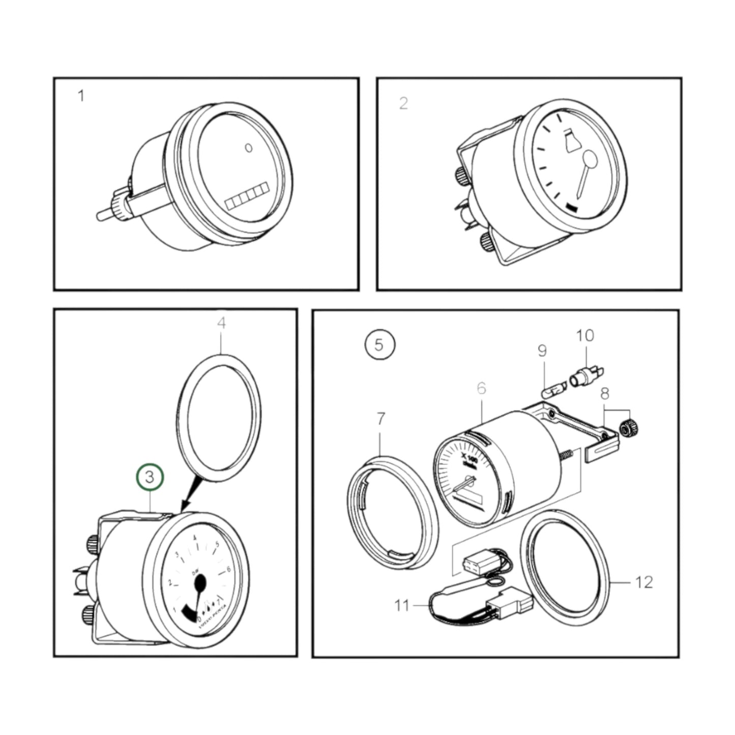 20963274 - Pressure Gauge