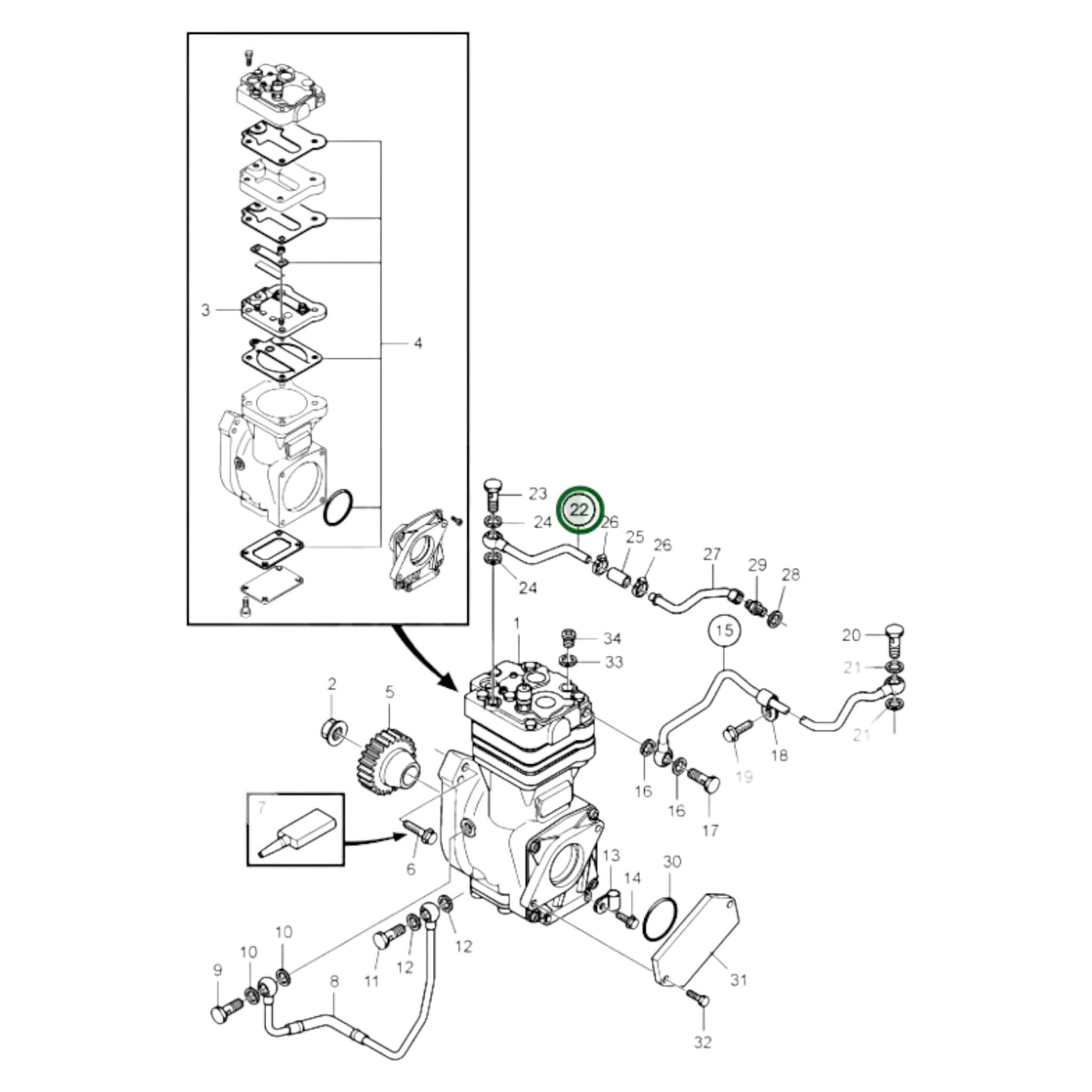 20971259 - Coolant Pipe