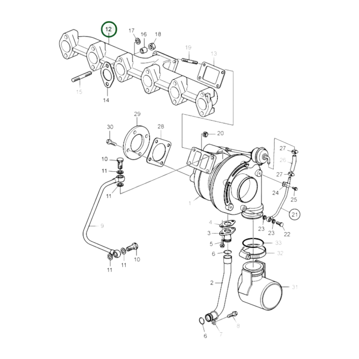 21007090 - Exhaust Pipe
