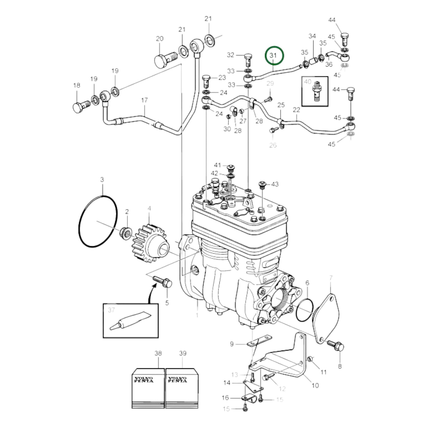 21013872 - Coolant Pipe