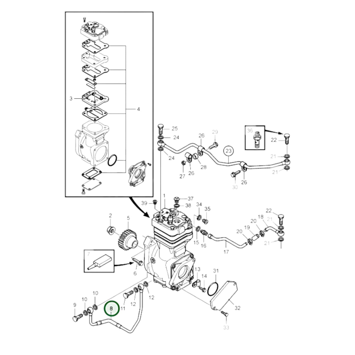 21014027 - Coolant Pipe