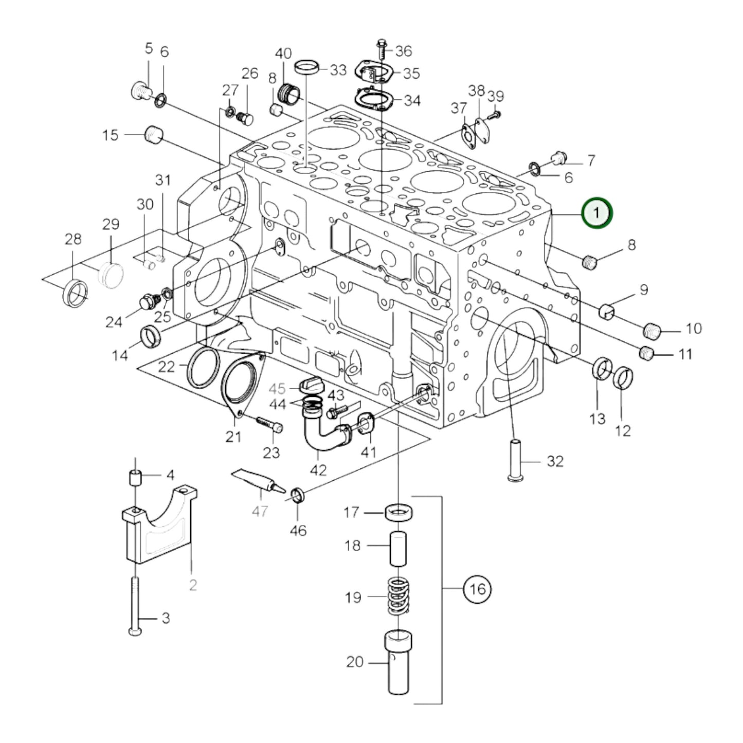 21025096 - Crankcase