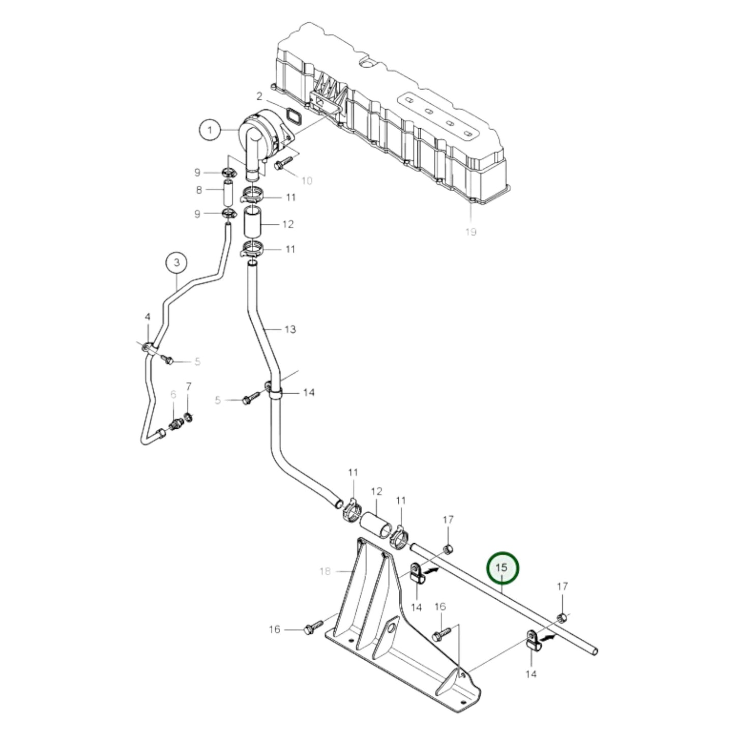 21033654 - Breather Pipe