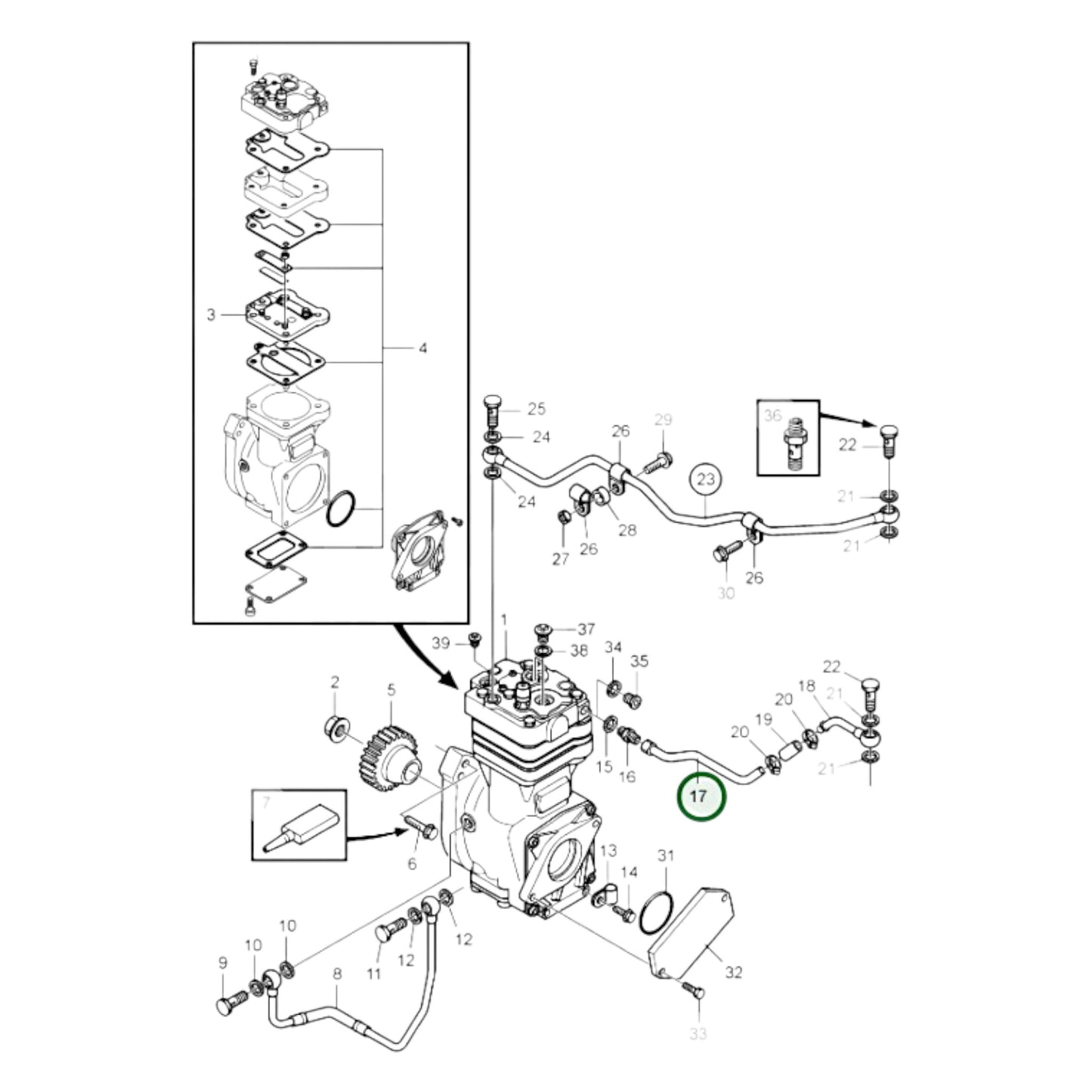 21090031 - Coolant Pipe