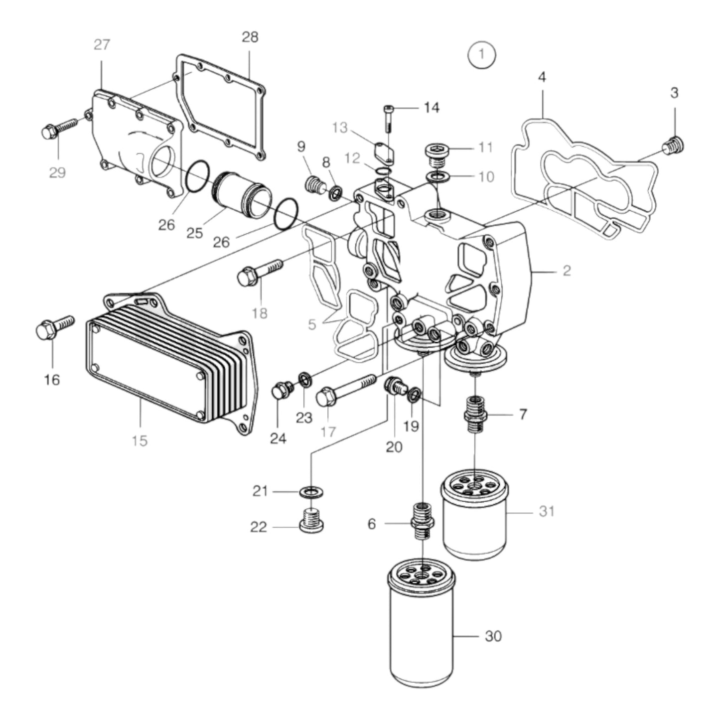 21099784 - Oil Cooler